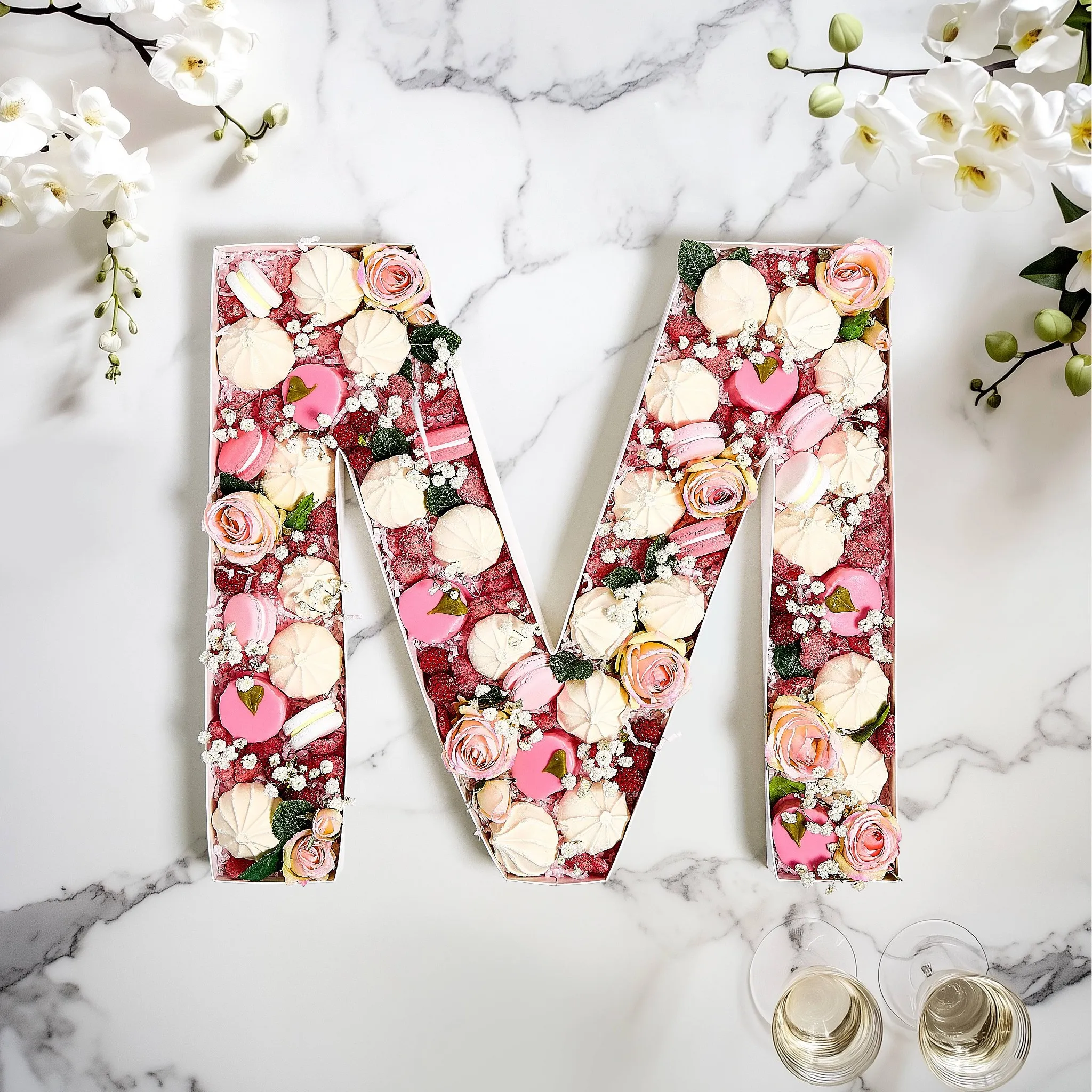 Charcuterie Board Letter Box 'S' Food Storage Container - Kaedas