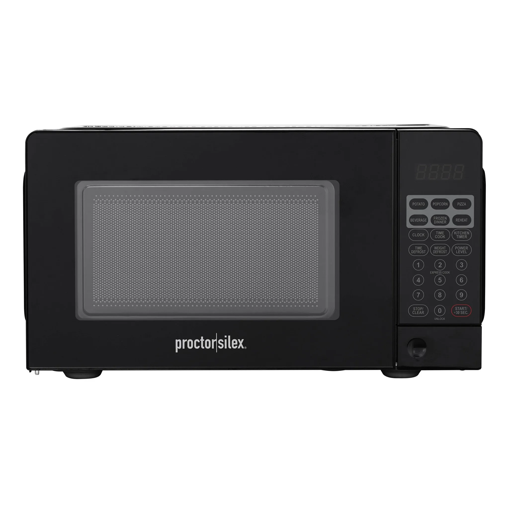 700W  Countertop Microwave Oven - Black - Kaedas