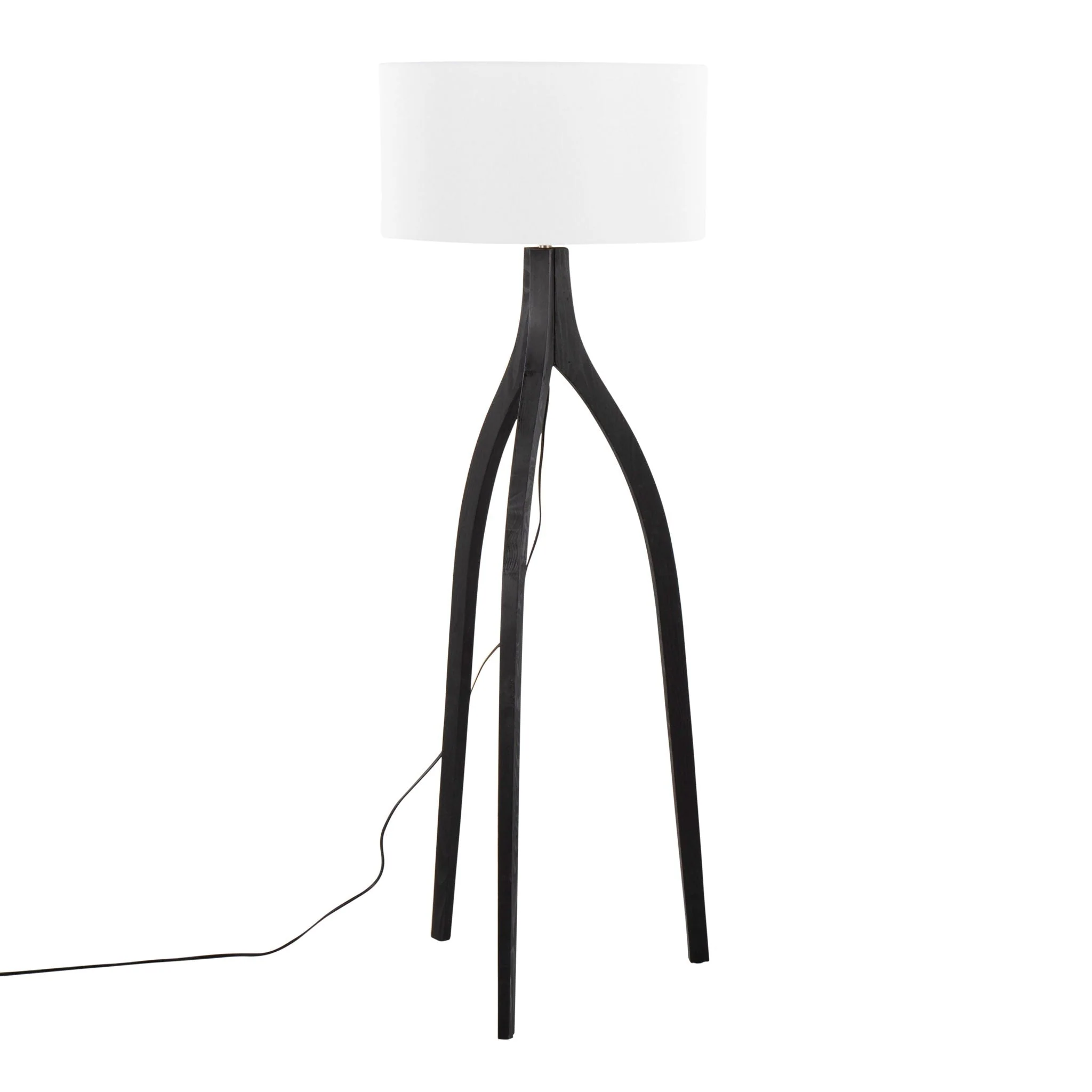 Wishbone - Contemporary Floor Lamp - Kaedas