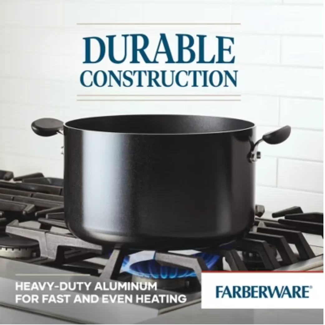 Reliance 8qt Nonstick Stock Pot: Dishwasher-Safe, Tempered Glass Lid, Electric  (See Description) - Kaedas