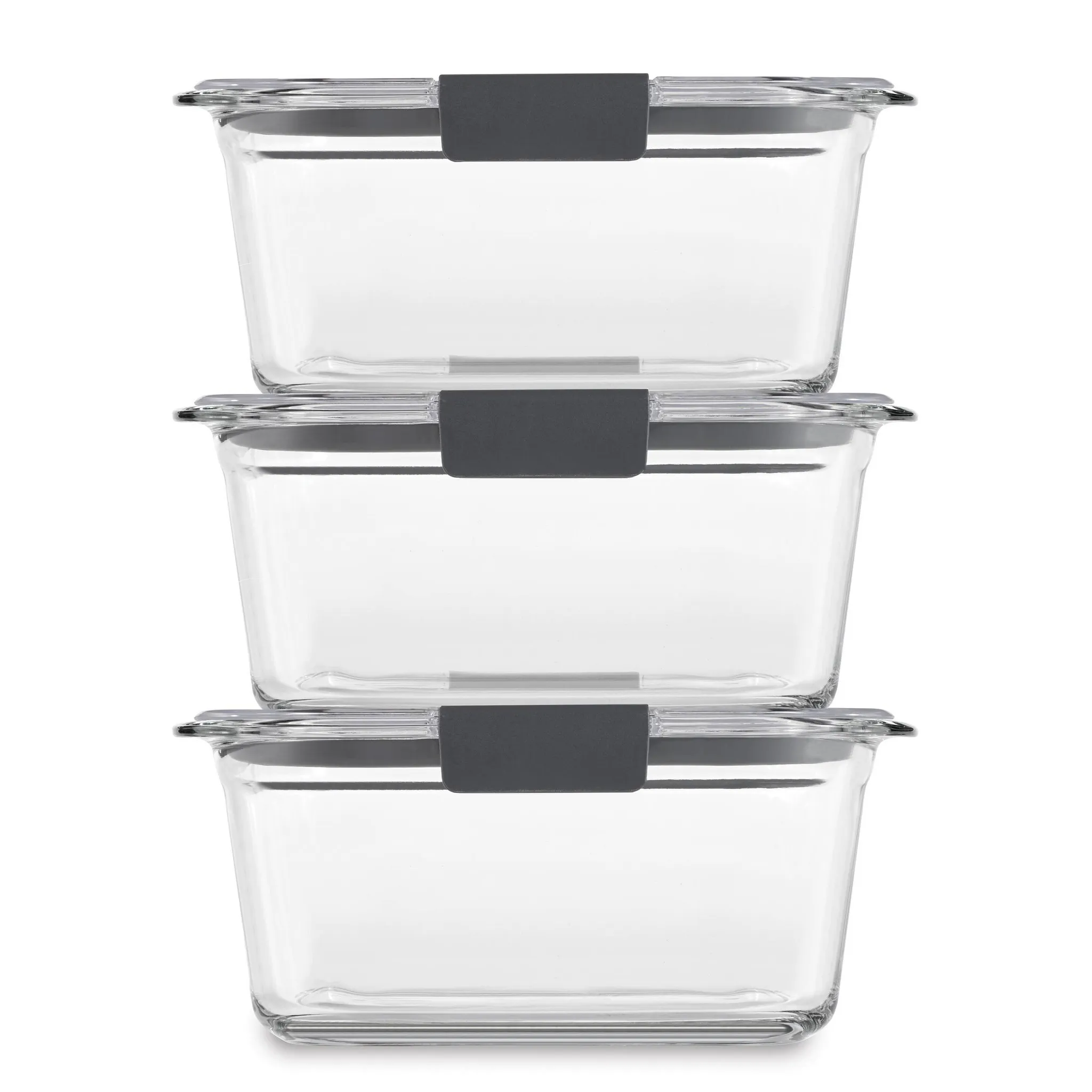 6pc Brilliance Glass Food Storage Containers - Kaedas
