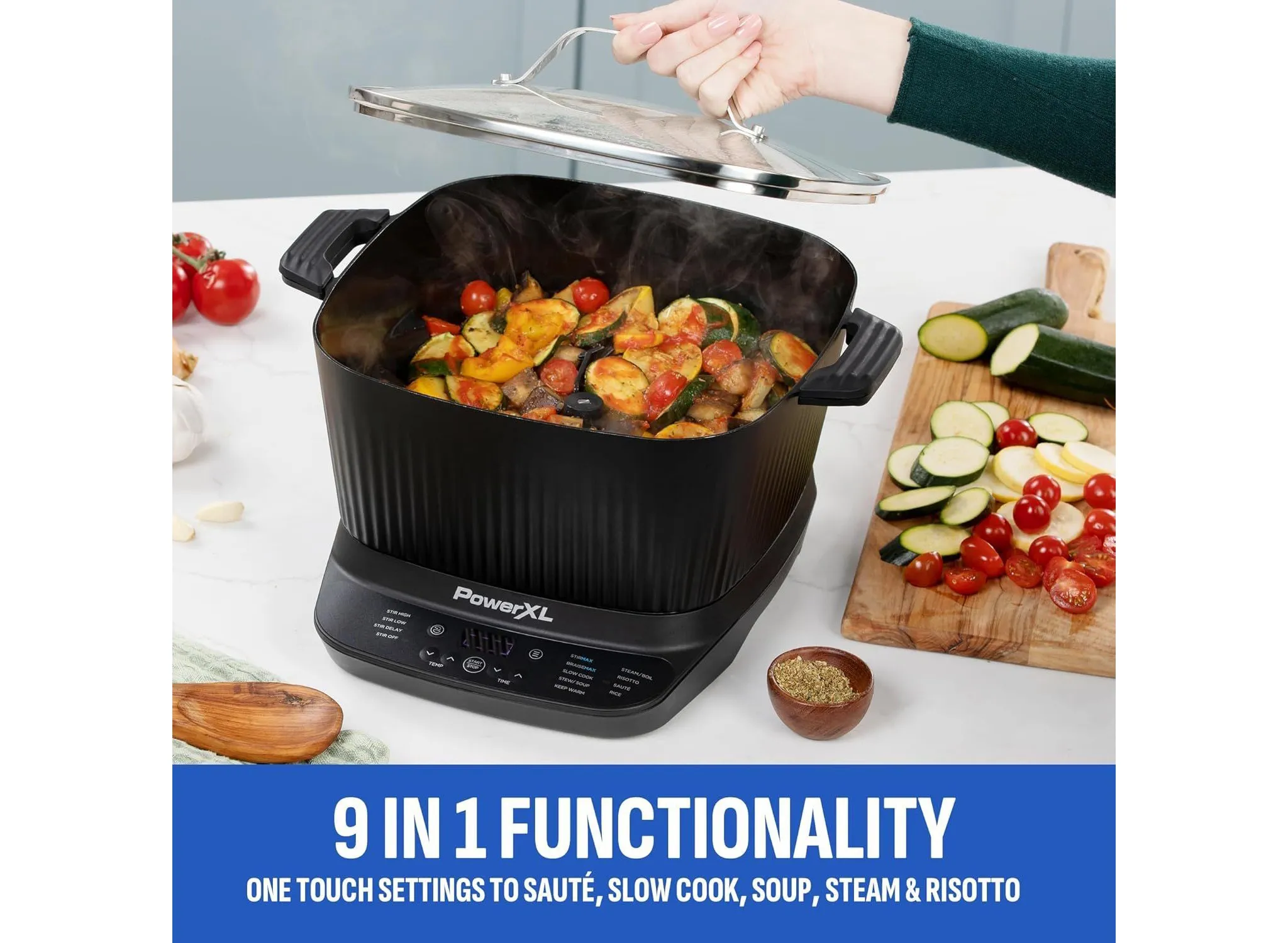 STIRMAX 7.5 Quart Digital Multi-Cooker (See Description) - Kaedas