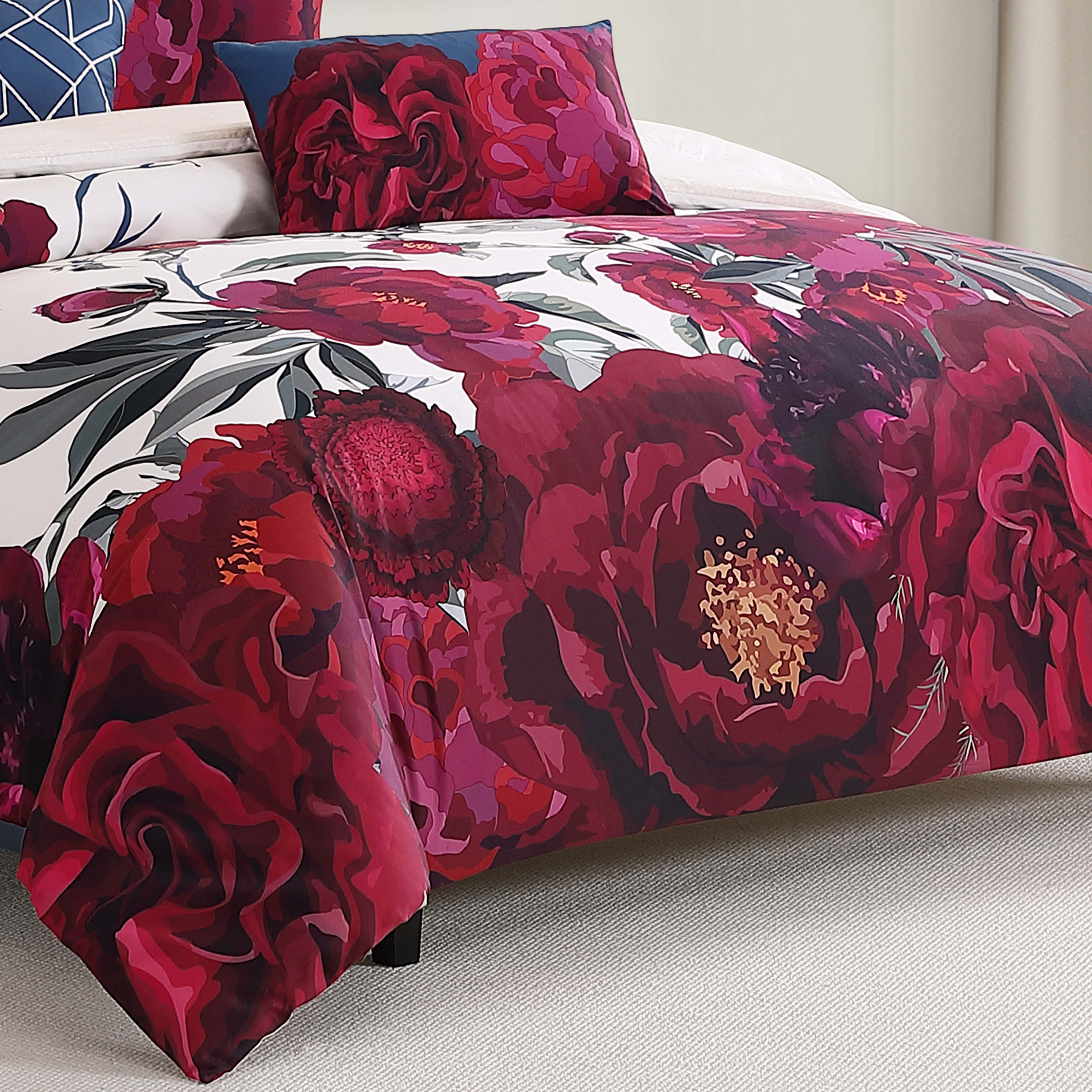 Bebejan Zinnia 5 Piece Reversible Comforter Set - Kaedas