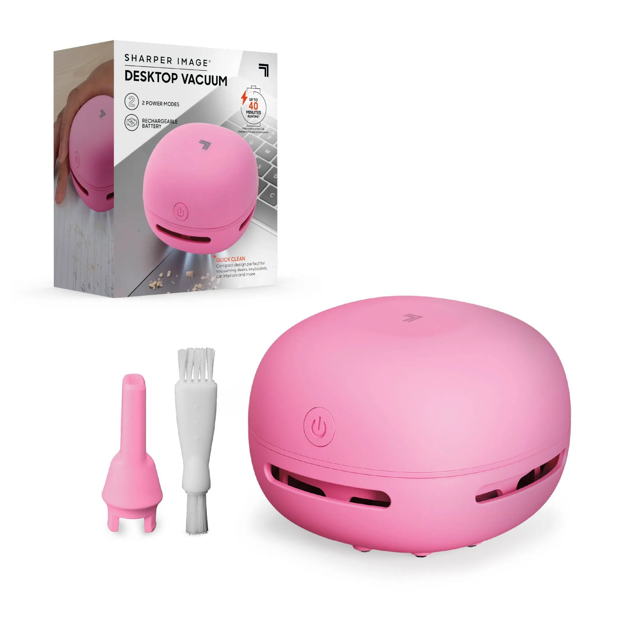 Desktop Cordless Handheld Vacuum Pink - Kaedas