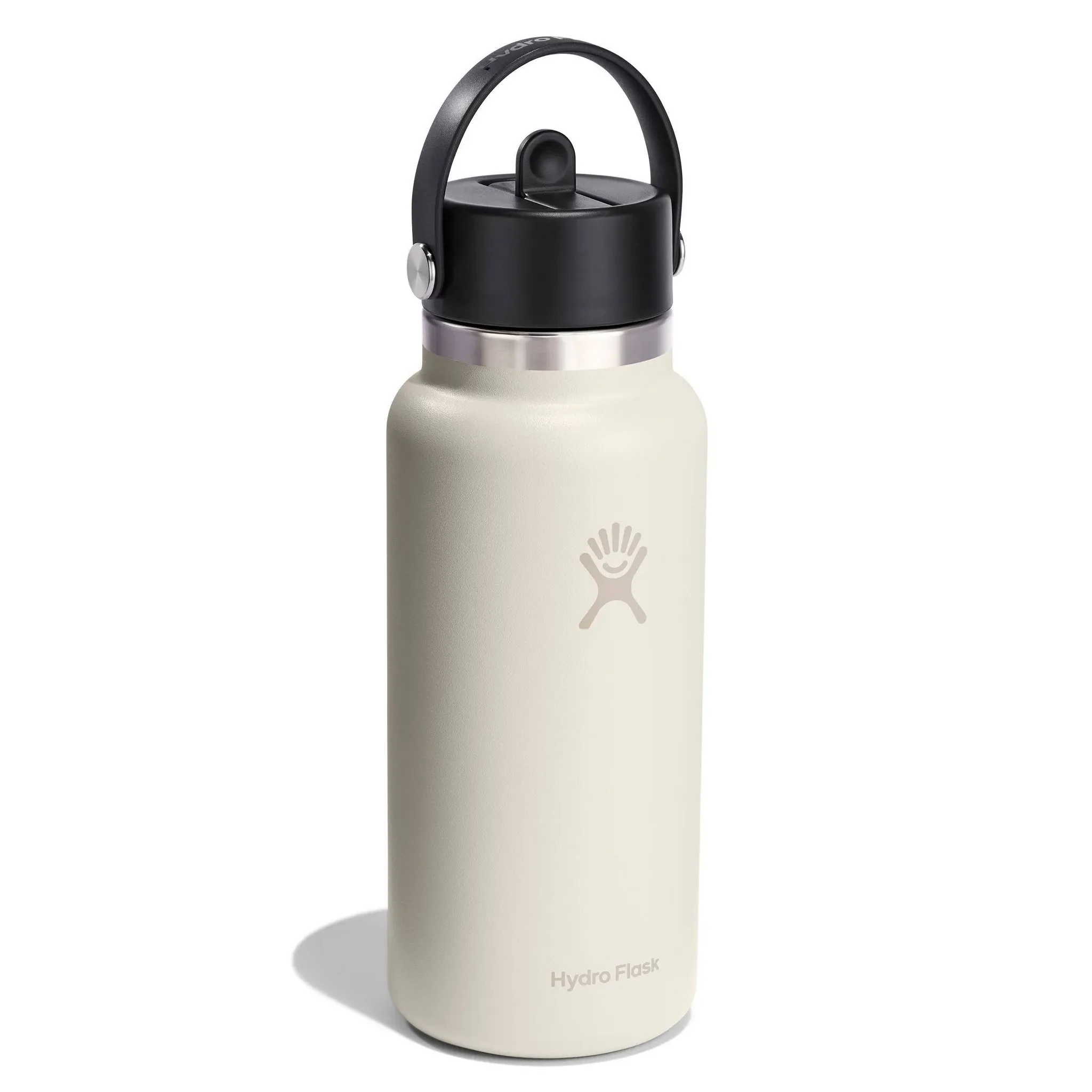 Hydro Flask 32oz Wide Mouth Flex Straw Water Bottle Ivory - Kaedas