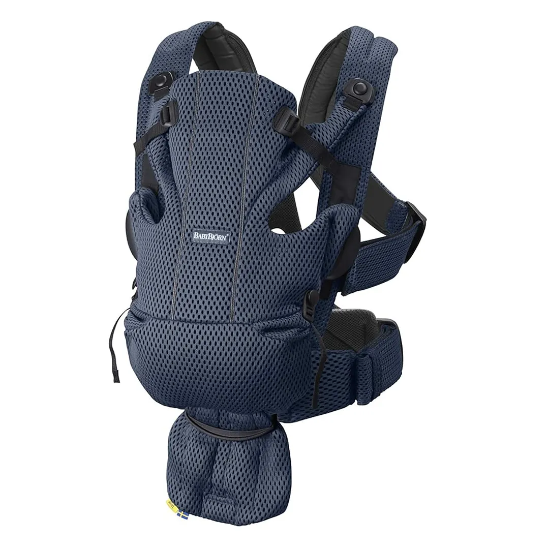 Baby Carrier Free 3D Mesh - Navy Blue - Kaedas