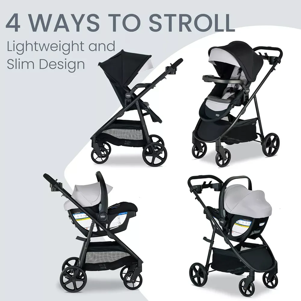Willow Brook S+ Baby Travel System - Glacier Onyx - Kaedas