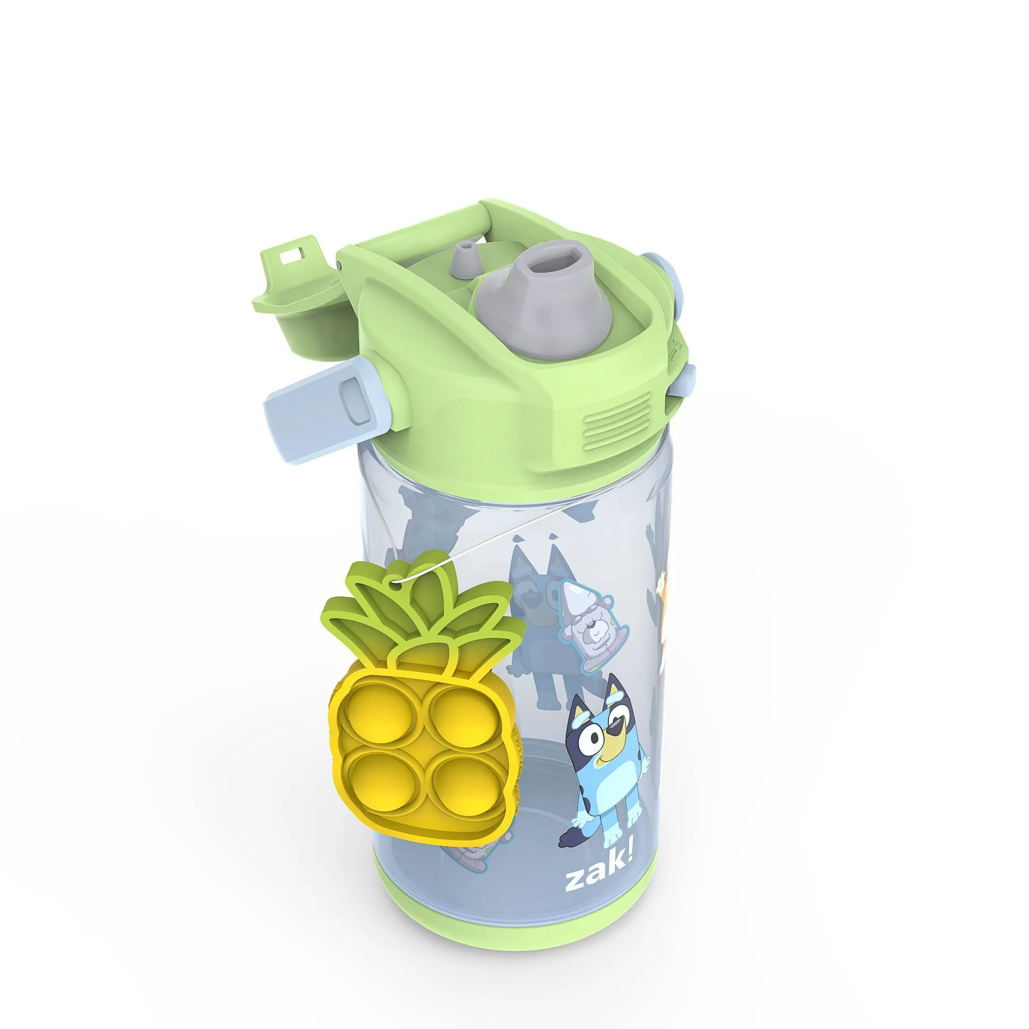 16 fl oz Straw Water Bottle - Blue - Kaedas