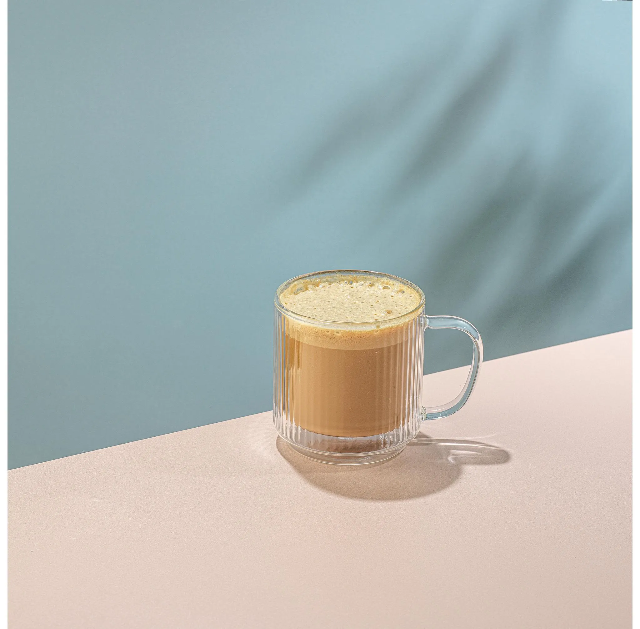 Haven Double Wall Glass Mugs - 13.5 Oz, Stackable Set of 2 - Kaedas