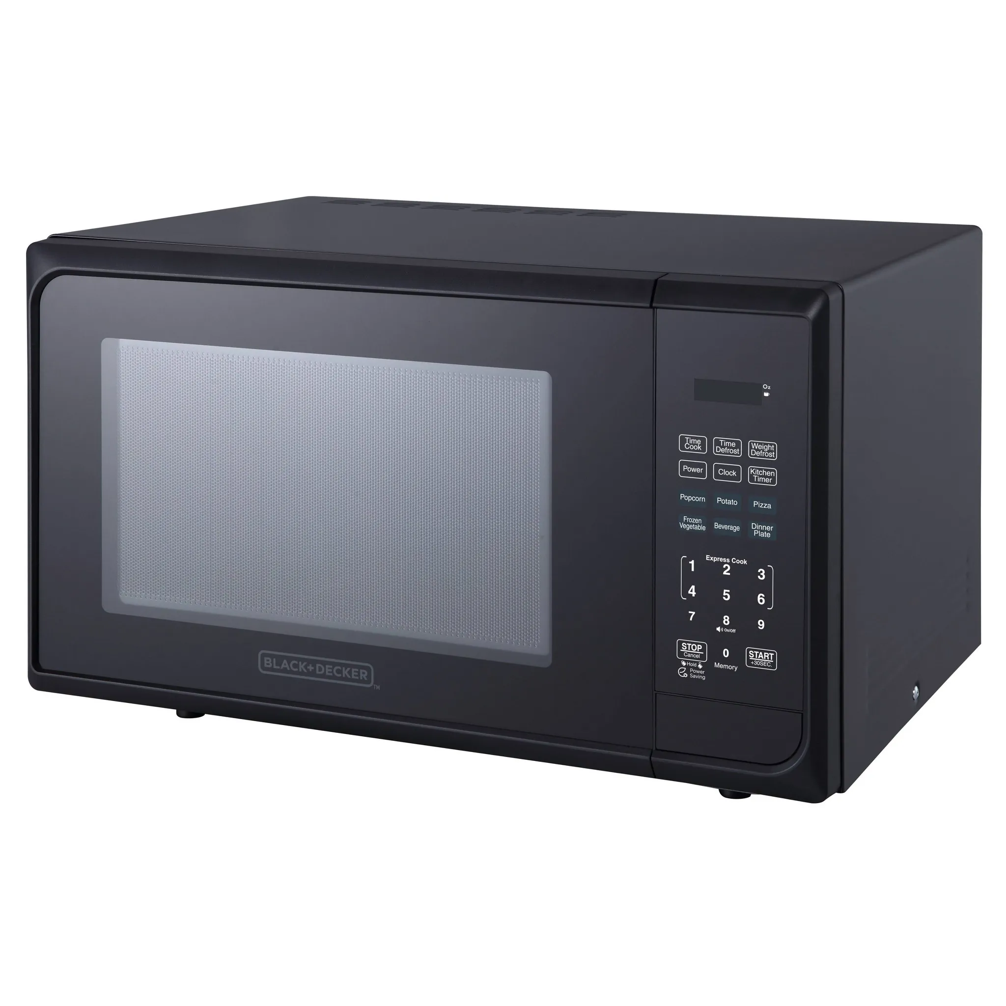 1000W Microwave Oven - Stainless Steel Black - Kaedas