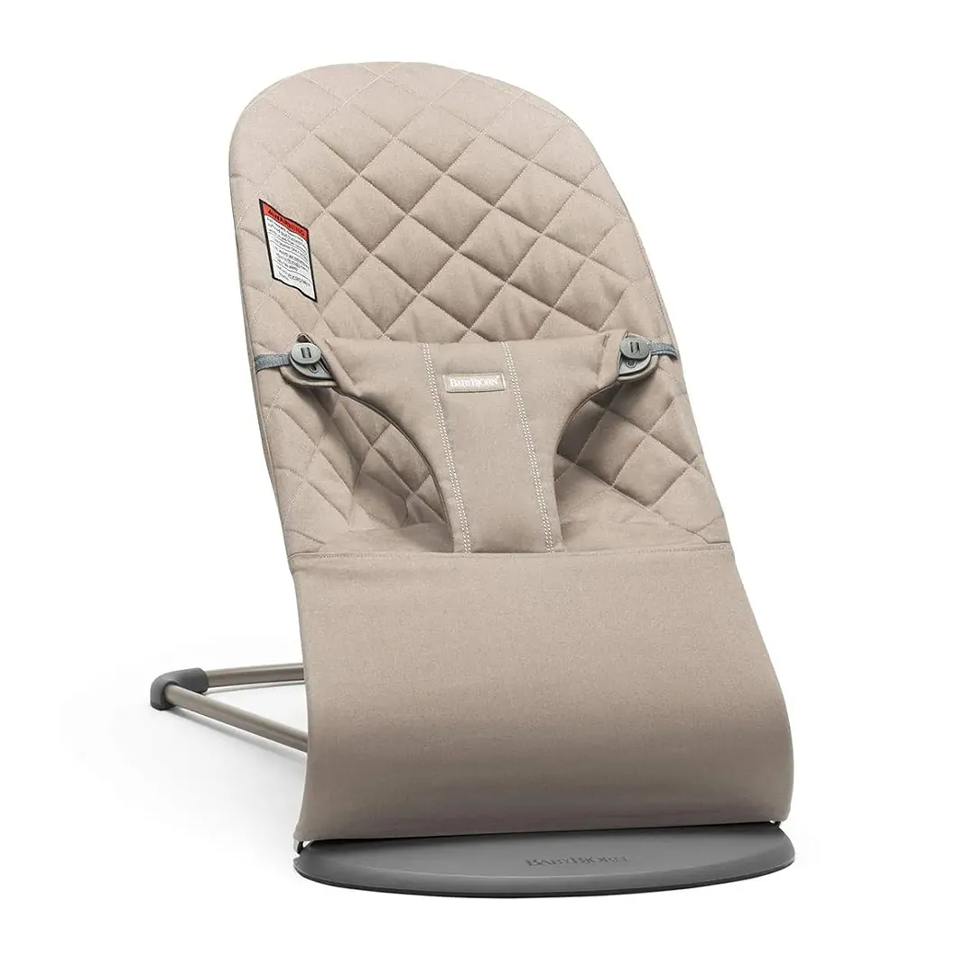 Bouncer Bliss, Woven, Classic quilt - Sand Grey - Kaedas