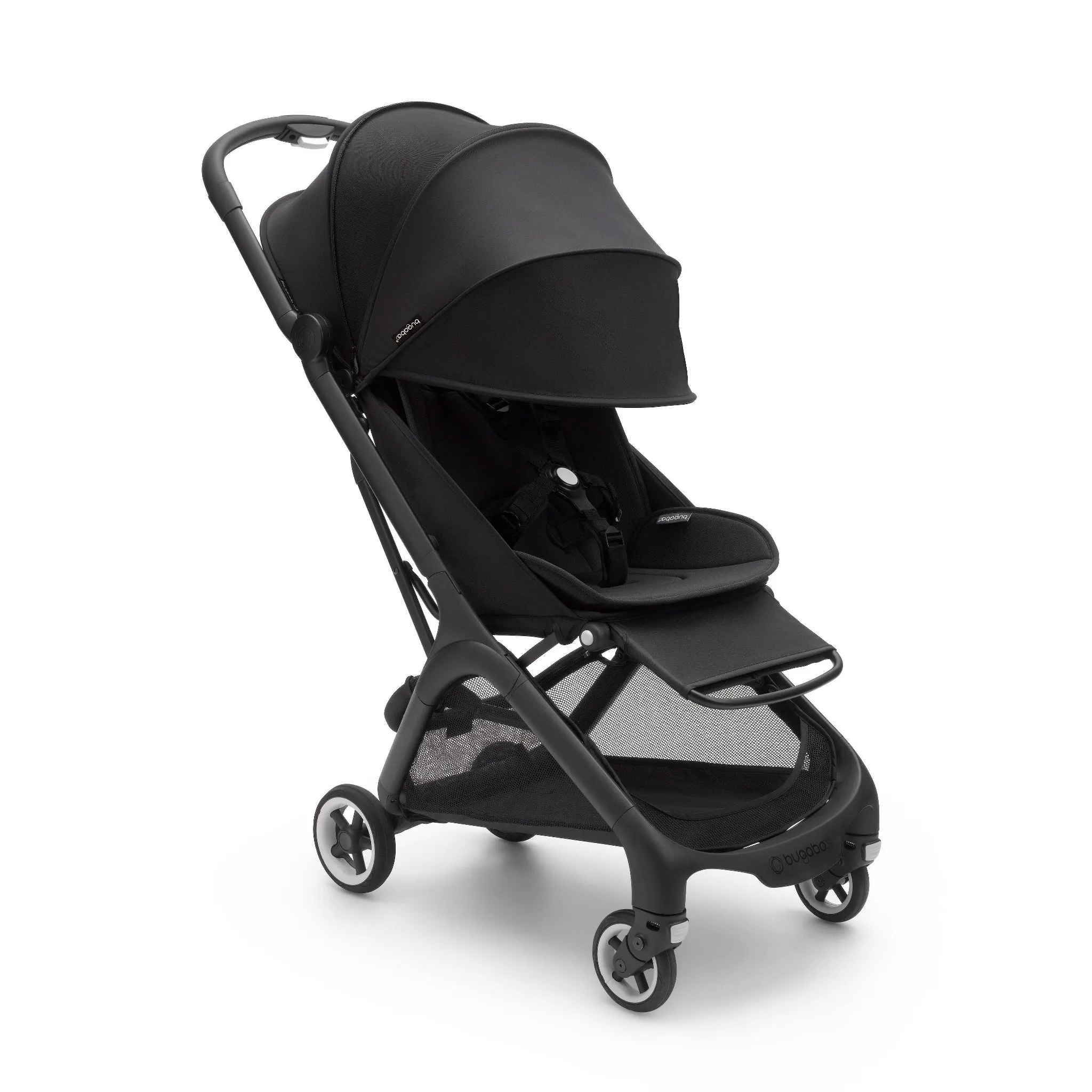 Butterfly 1 Second Fold Ultra Compact Stroller - Midnight Black - Kaedas