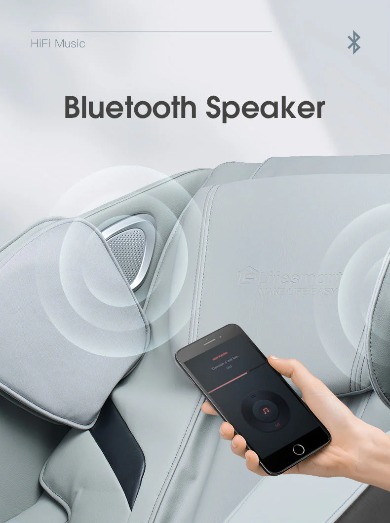 Lifesmart Motion 2D Massage Chair Bluetooth Connection Zero Gravity R8375 - Kaedas