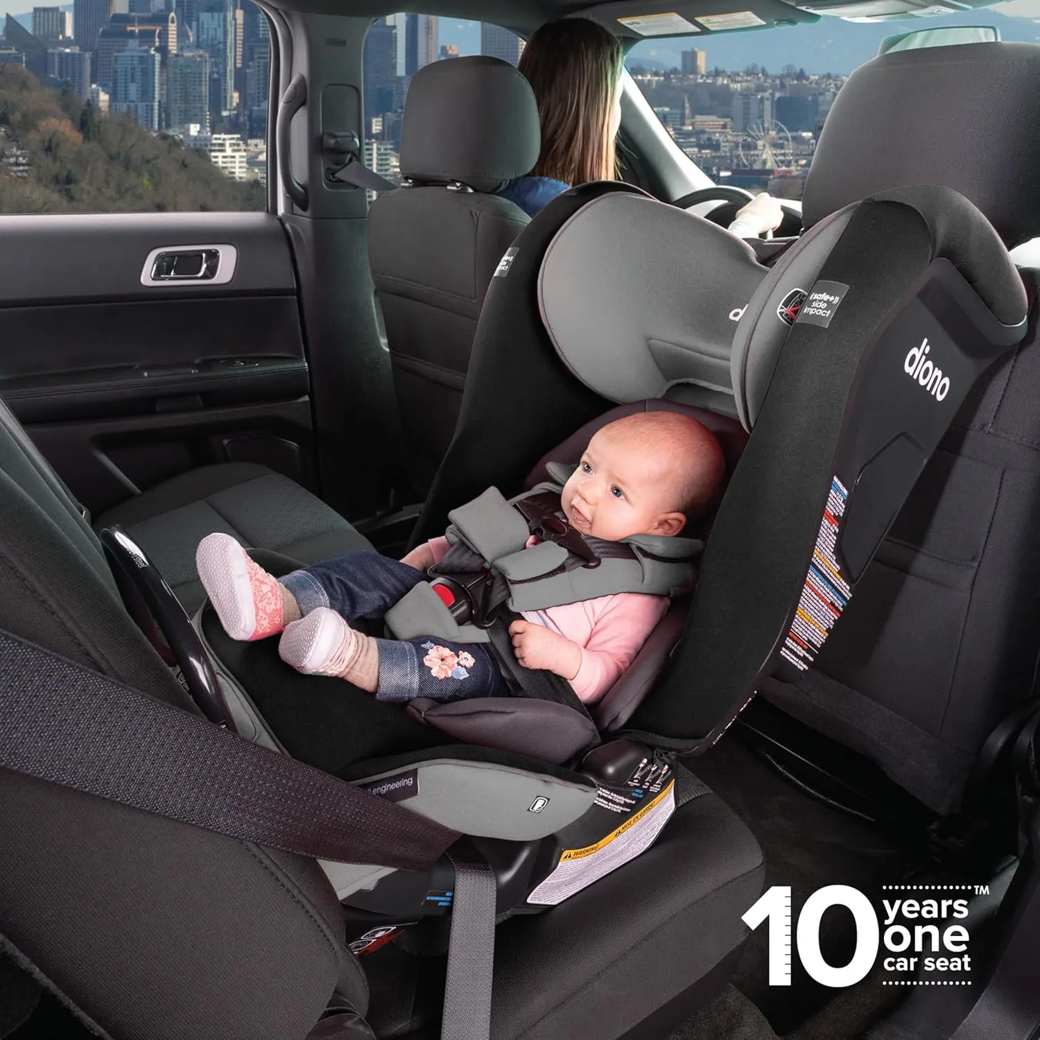 Radian 3RXT SafePlus All-in-One Convertible Car Seat - Gray Slate - Kaedas
