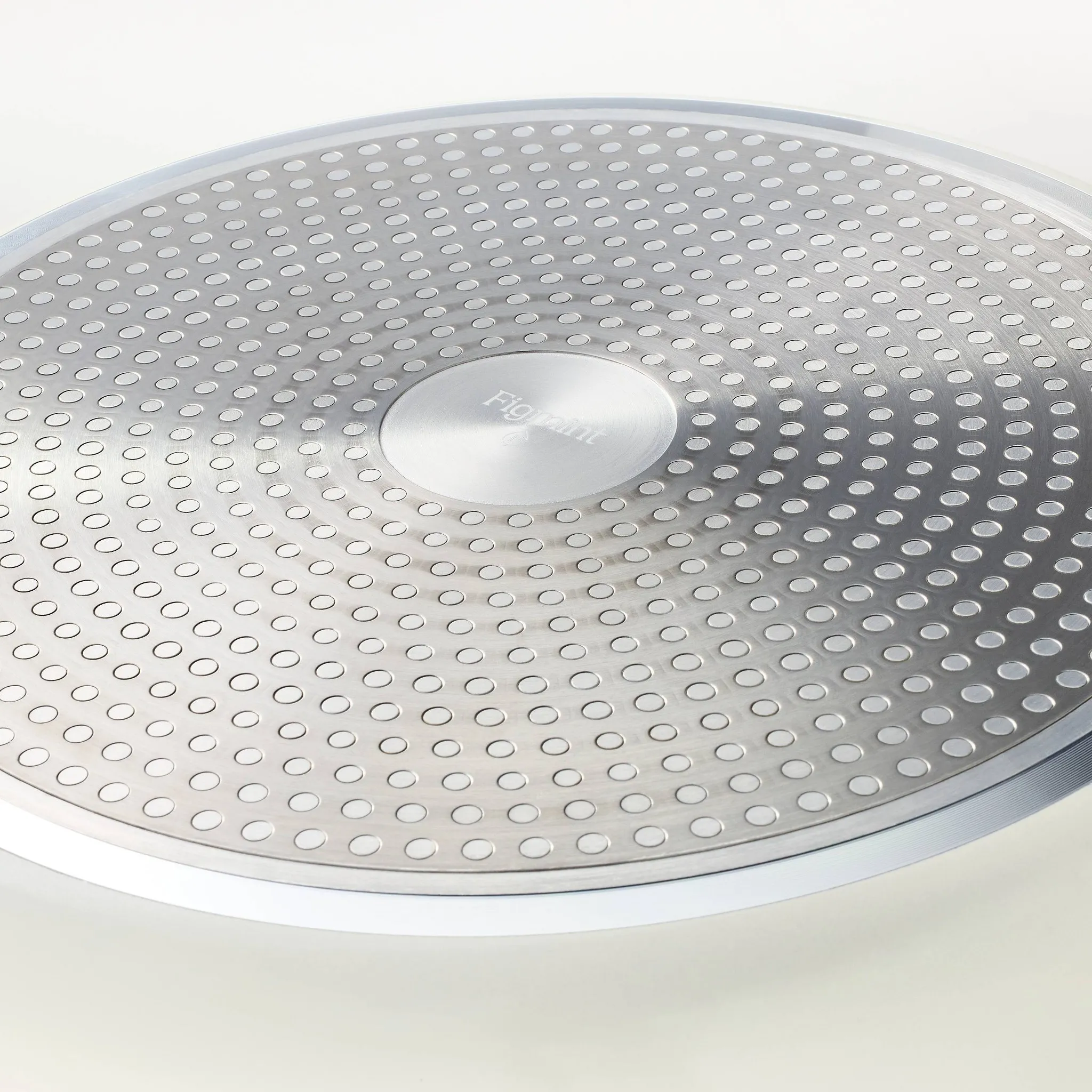 8qt Nonstick Ceramic Coated Aluminum Wide Stock Pot Cream - ™ - Kaedas