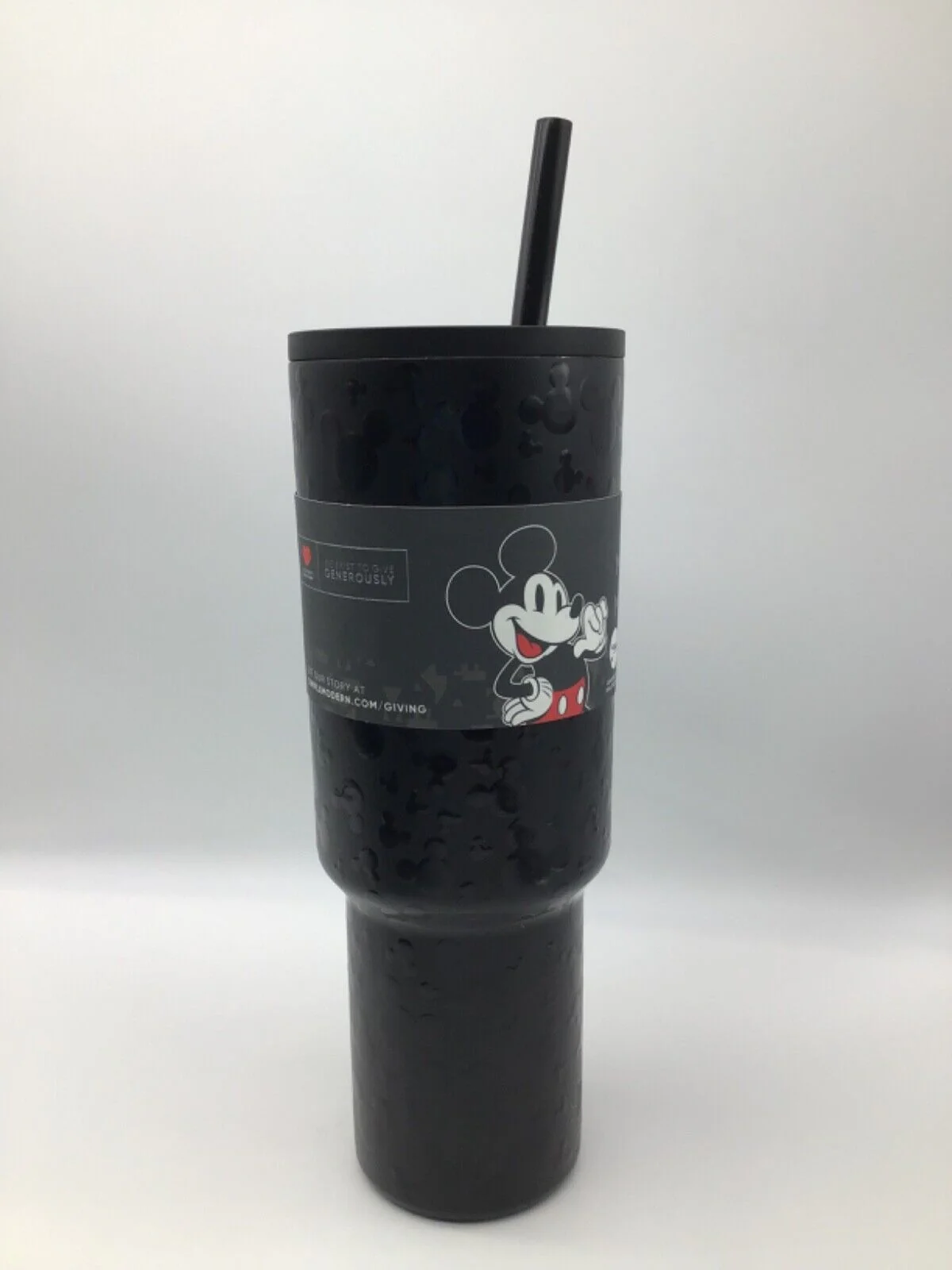 Simple Modern Trek 40oz Stainless Steel Mickey Mouse Lidded Tumbler Black - Kaedas
