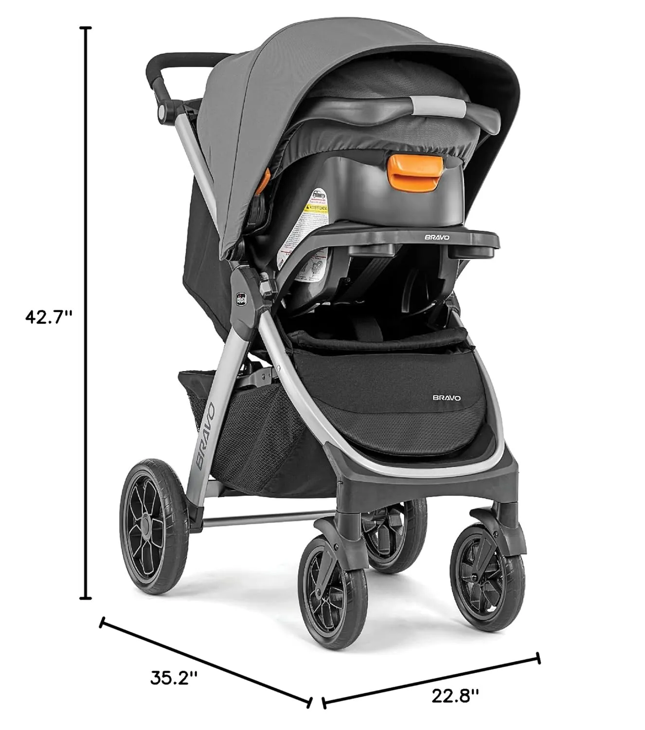 Bravo 3-in-1 Travel System - Camden - Kaedas