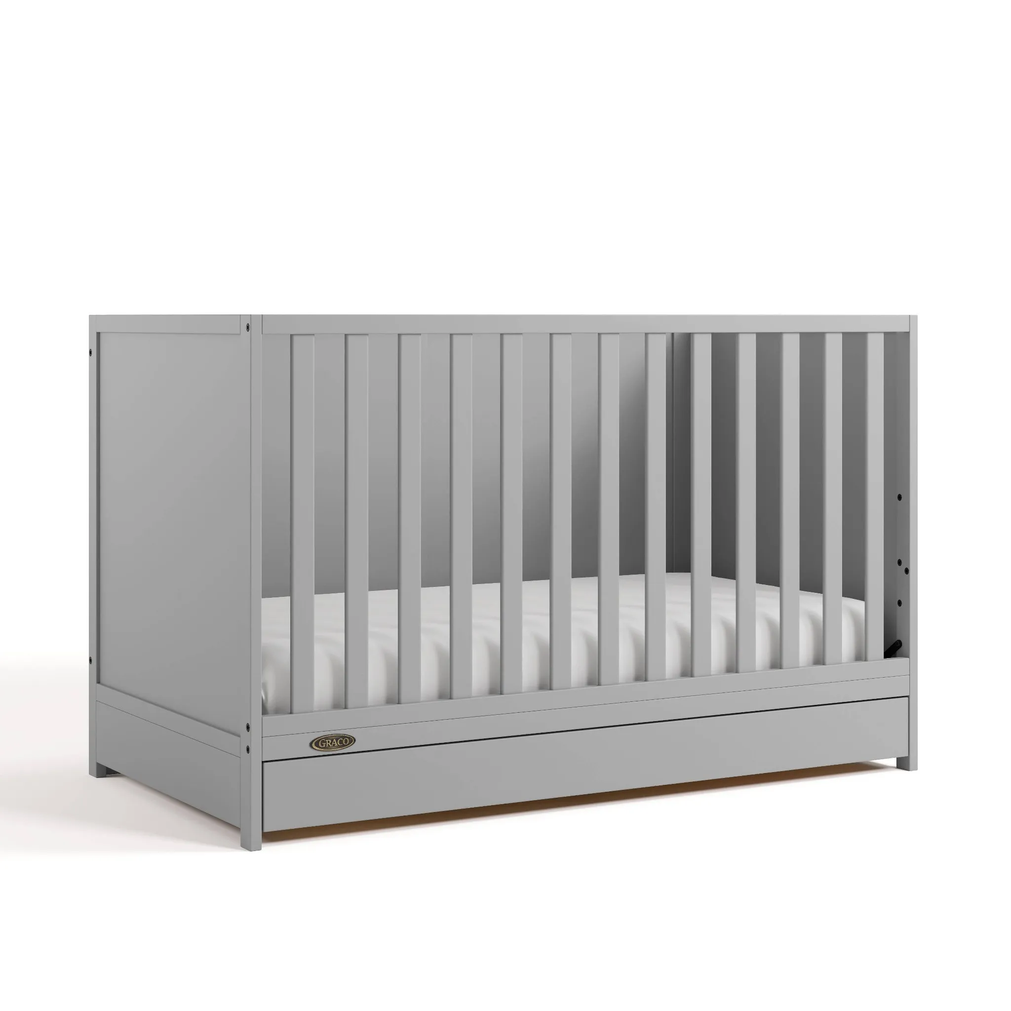 3-in-1 Convertible Crib with Drawer - Kaedas