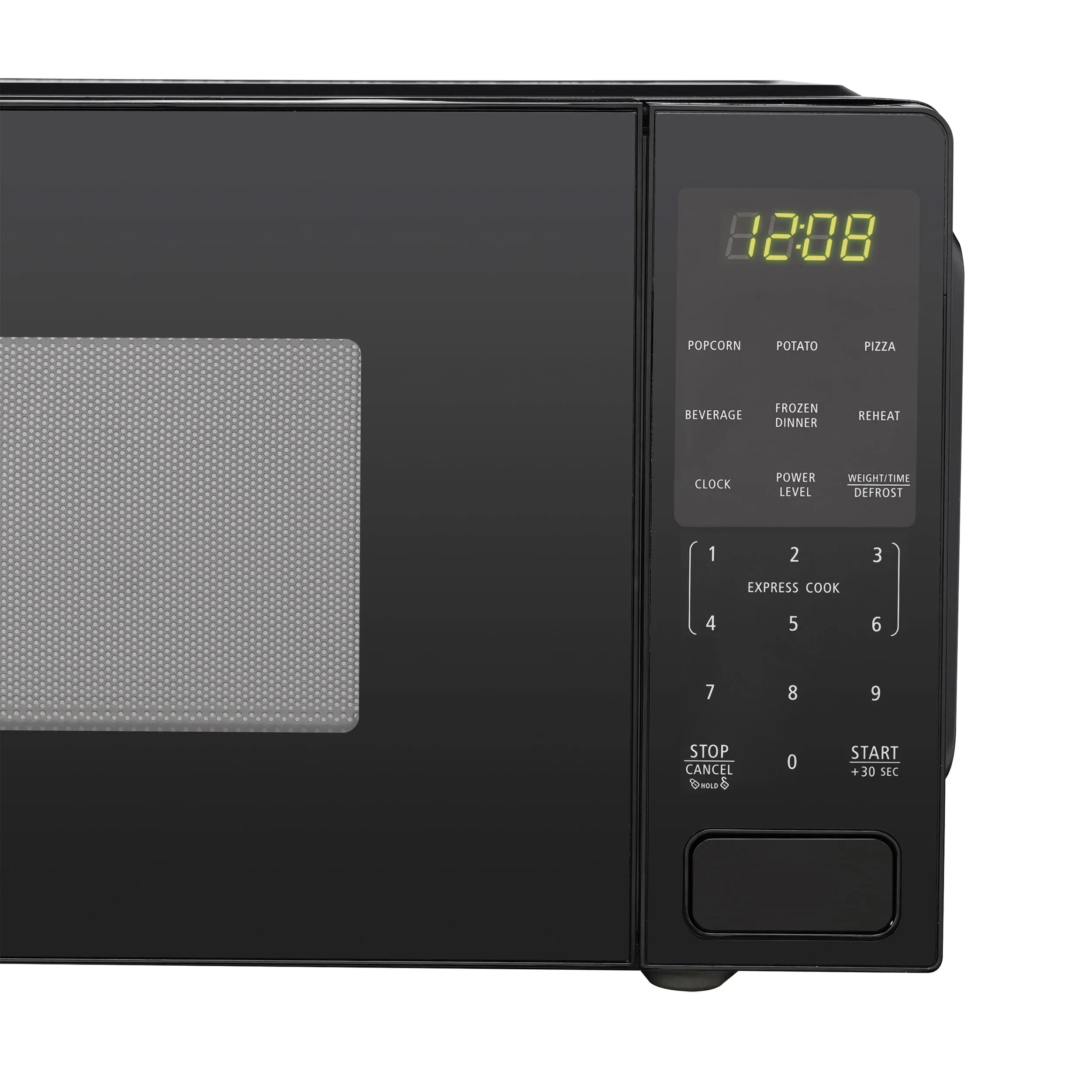 Mainstays 1.1 Cu ft Countertop Microwave Oven, 1000 Watts, Black - Kaedas