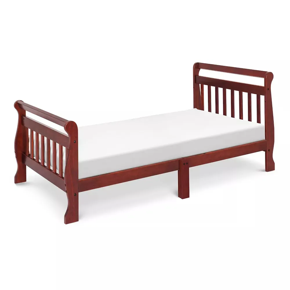 Sleigh Toddler Bed - Cherry - Kaedas