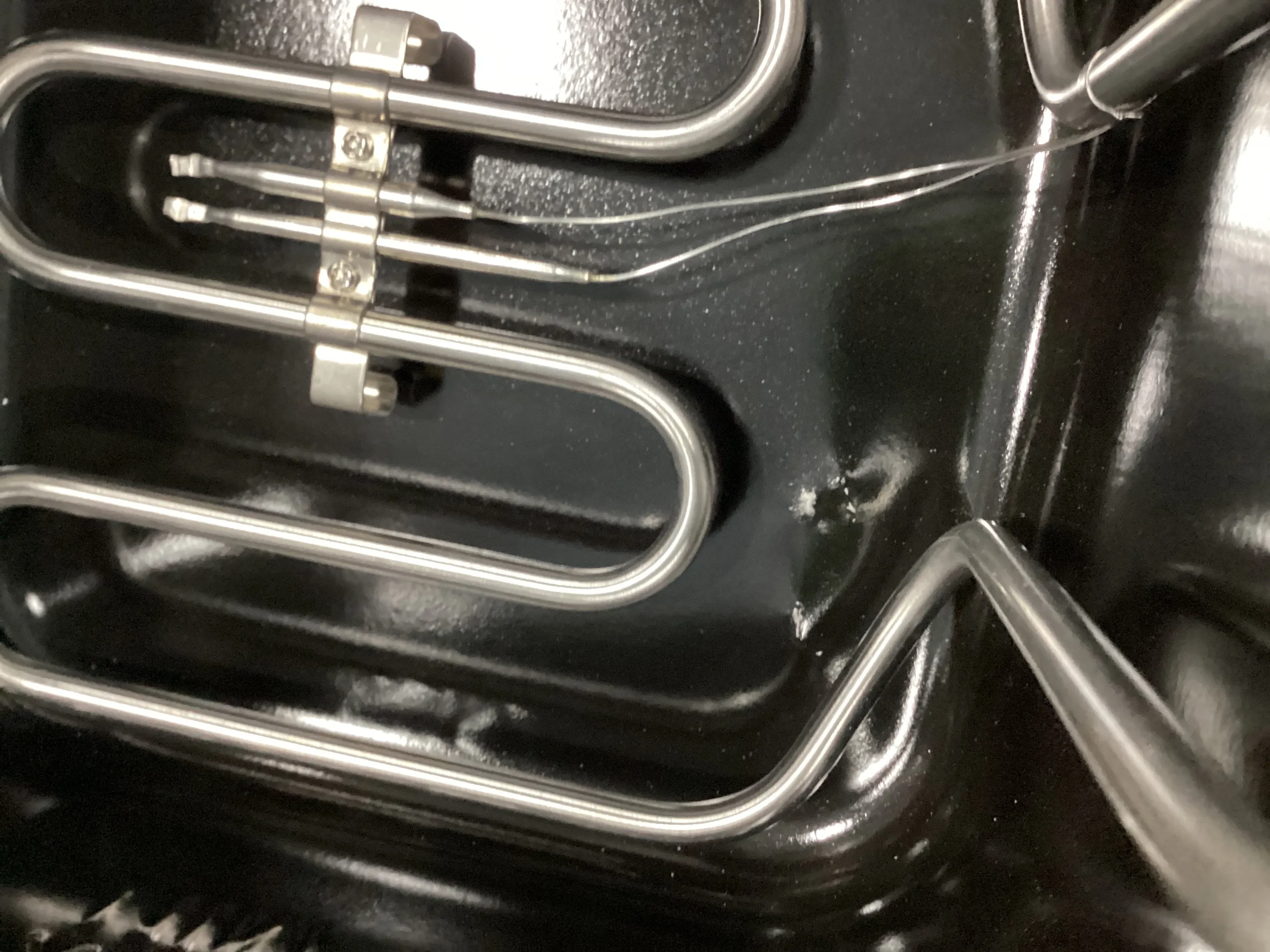 4L Electric Deep Fryer, Matte Black,  Stainless Lid, 1800W (See Description) - Kaedas