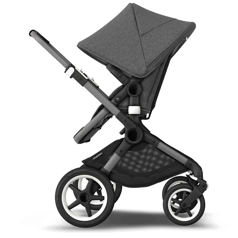 Fox 3 Complete Stroller - Graphite Grey - Kaedas