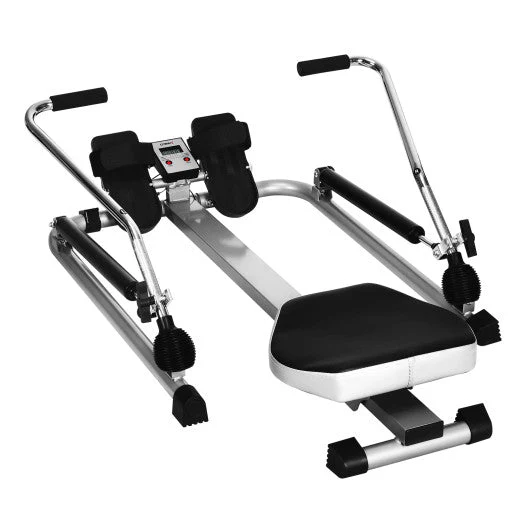 Exercise Adjustable Double Hydraulic Resistance Rowing Machine - Kaedas