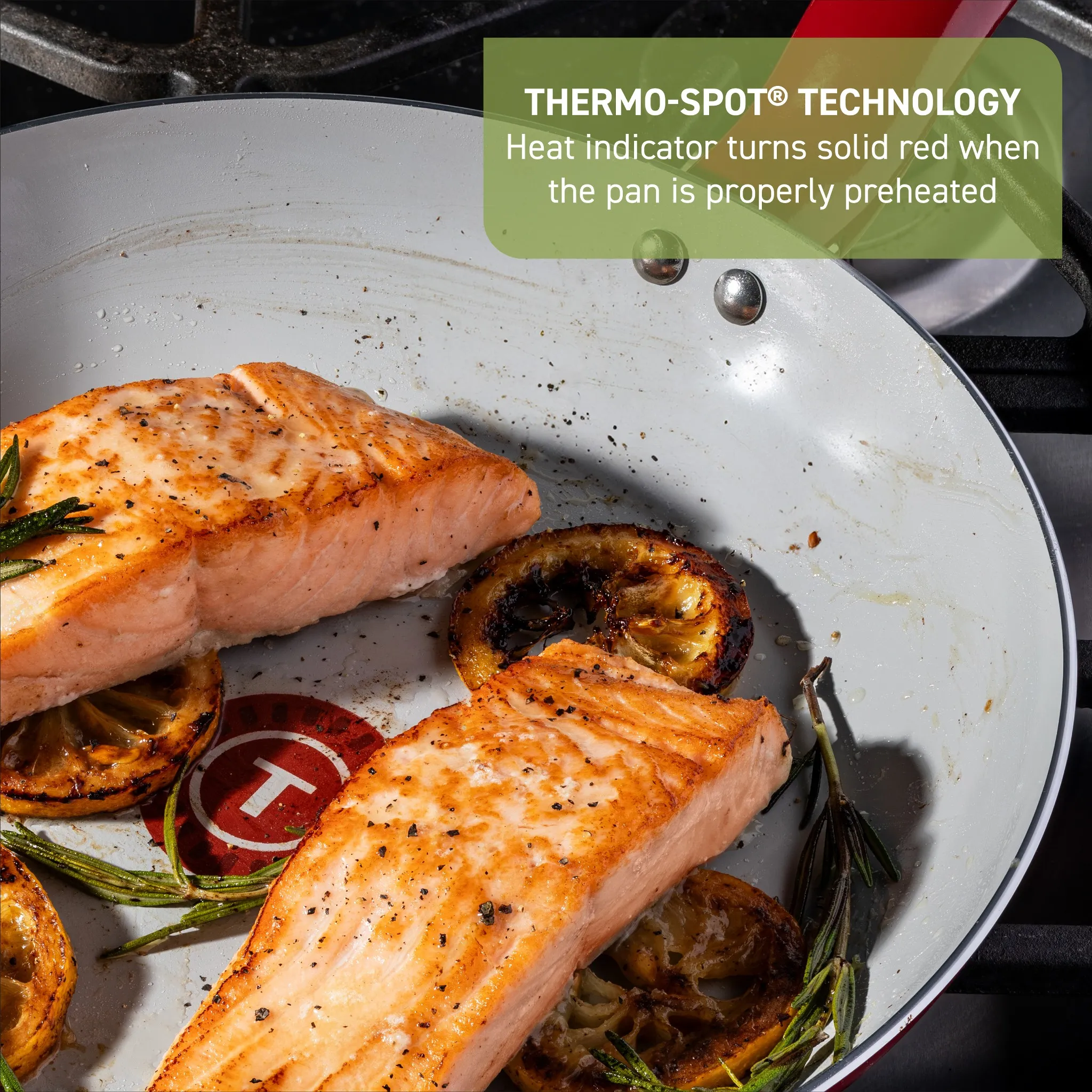 Ceramic Fry Pan Set - Red - Kaedas