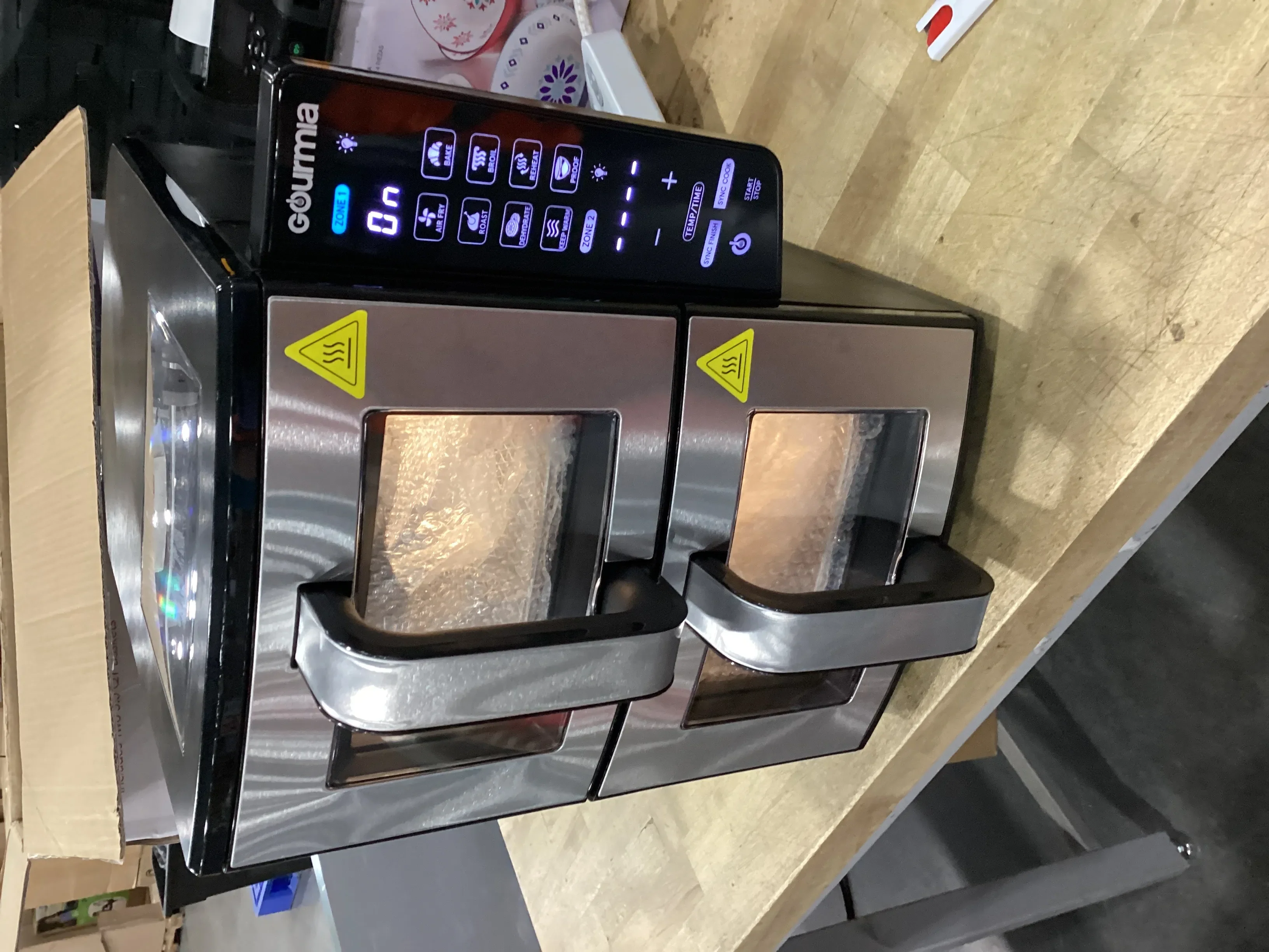 Gourmia 11qt Dual Stack Air Fryer (See Description) - Kaedas