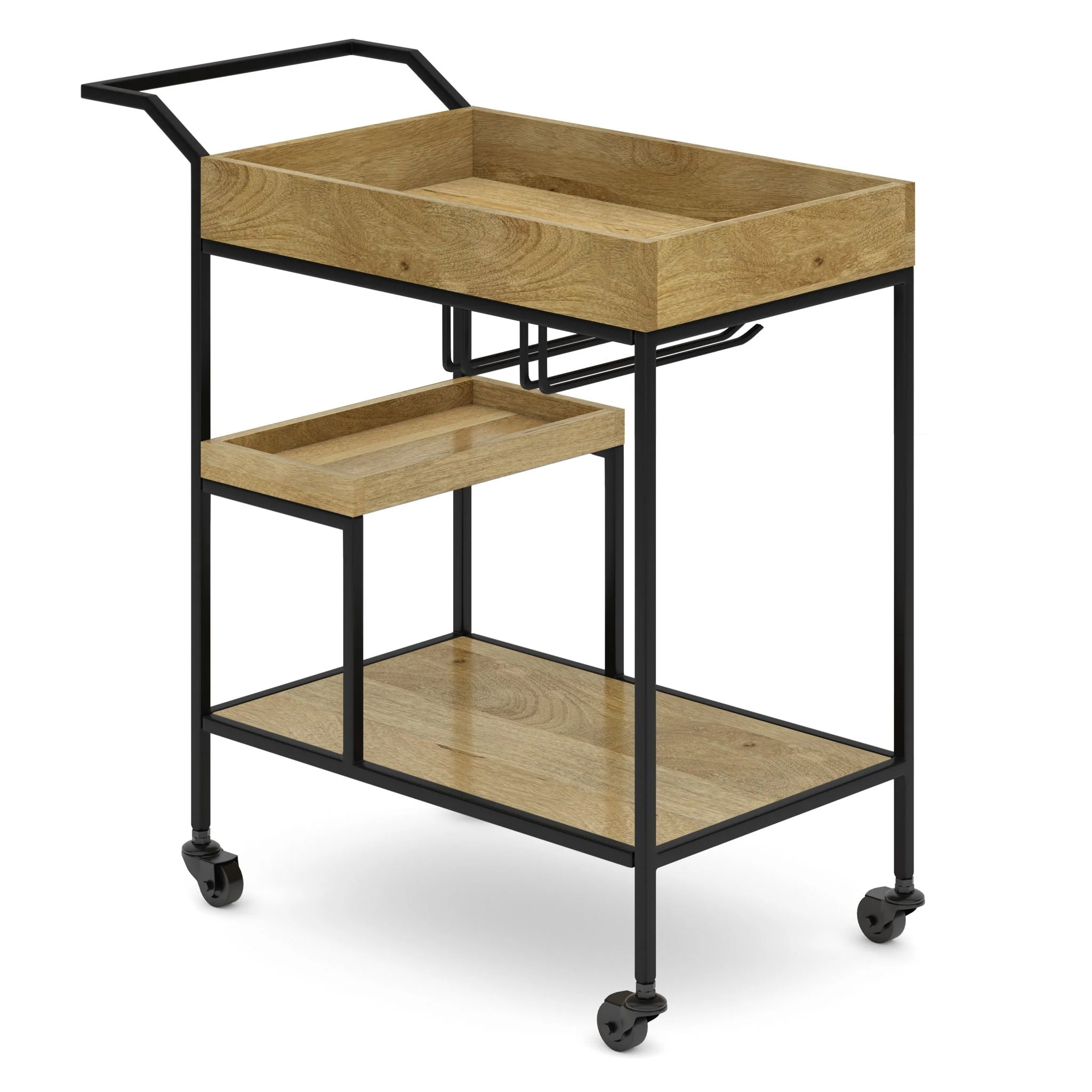 Barnes - Bar Cart - Natural - Kaedas