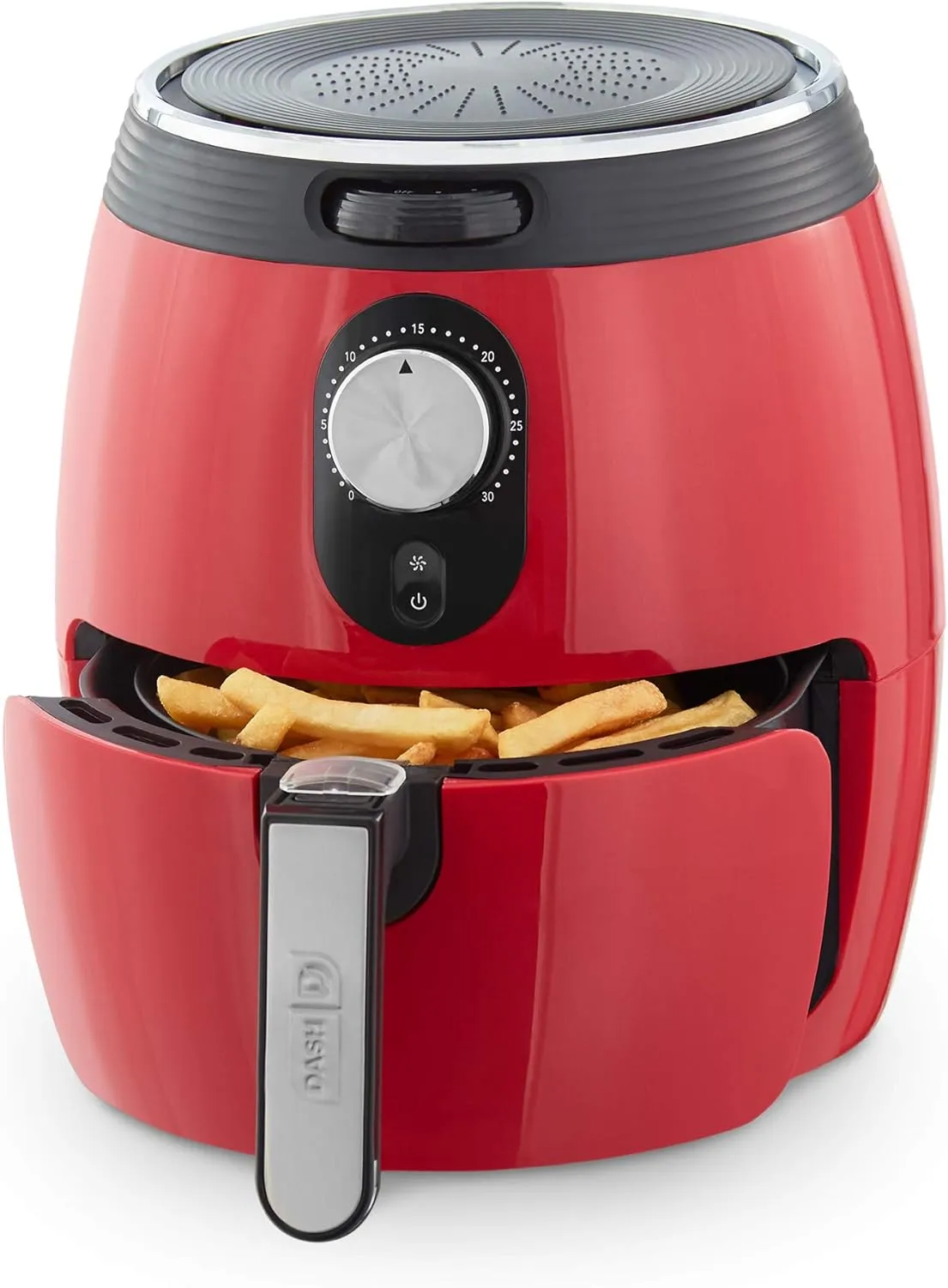3qt Deluxe Air Fryer - Red - Kaedas
