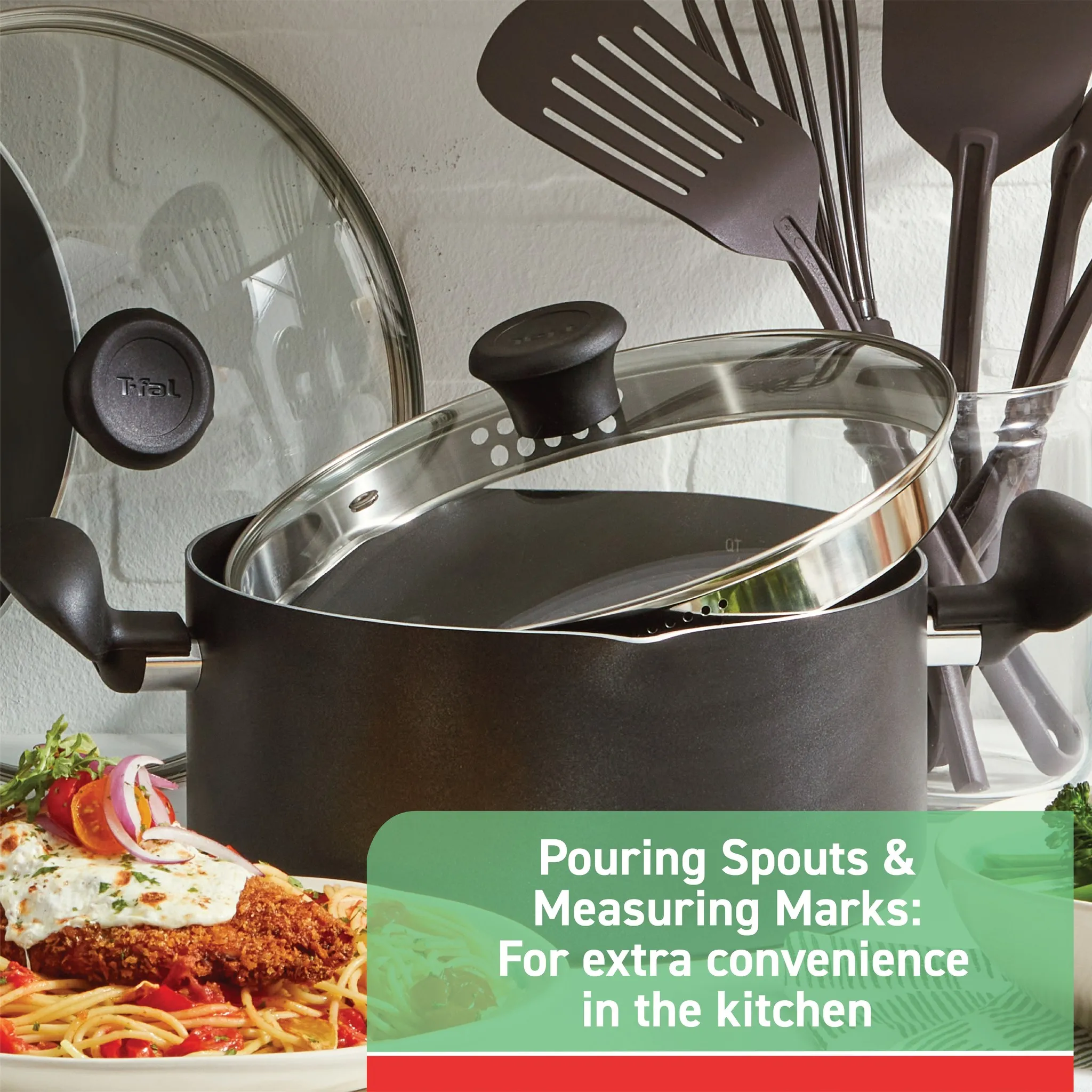 12qt Simply Cook Nonstick Stock Pot with Lid - Kaedas