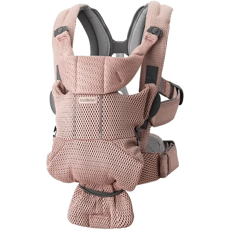 Baby Carrier Free, 3D Mesh - Dusty pink - Kaedas