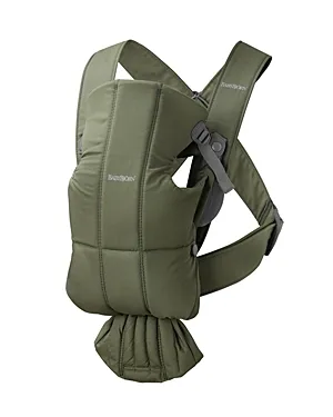 Baby Carrier Mini - Dark Green Woven - Kaedas