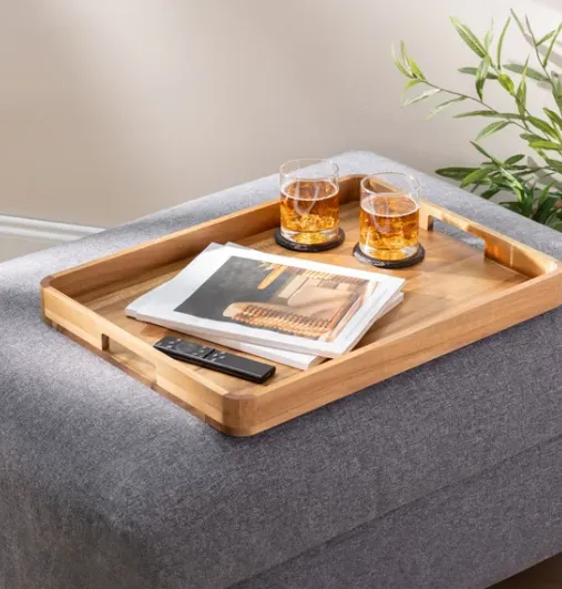 Acacia Wood Serving Tray - Kaedas
