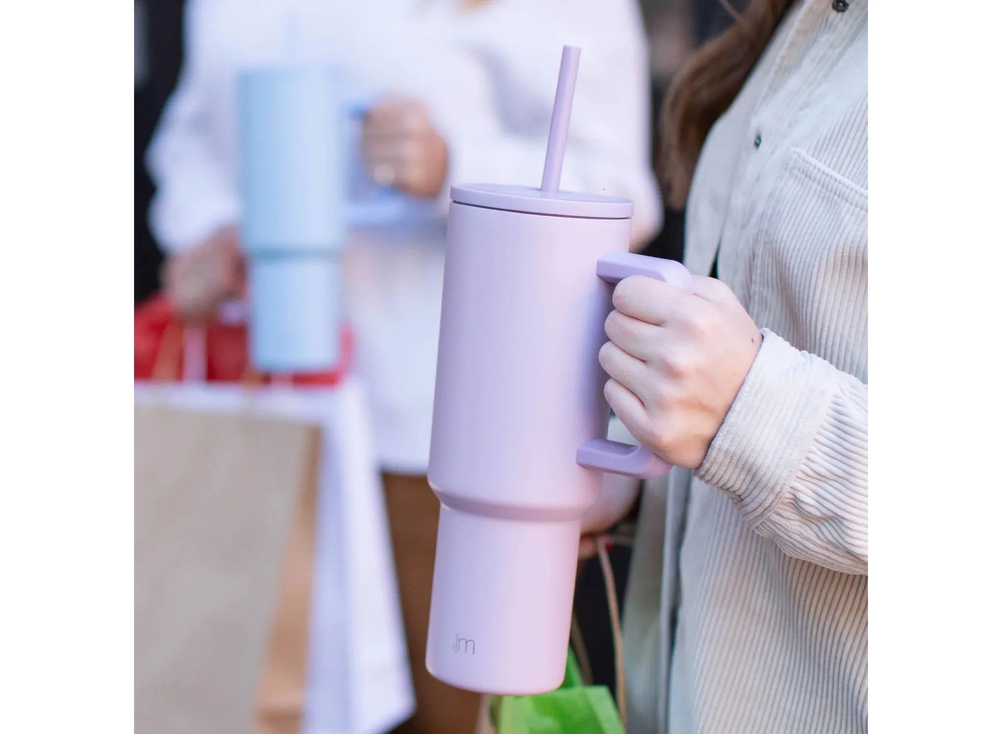 Trek 40oz Stainless Steel Lidded Tumbler Powder Coat Lavender Mist: Dishwasher-Safe, Cold Beverages - Kaedas