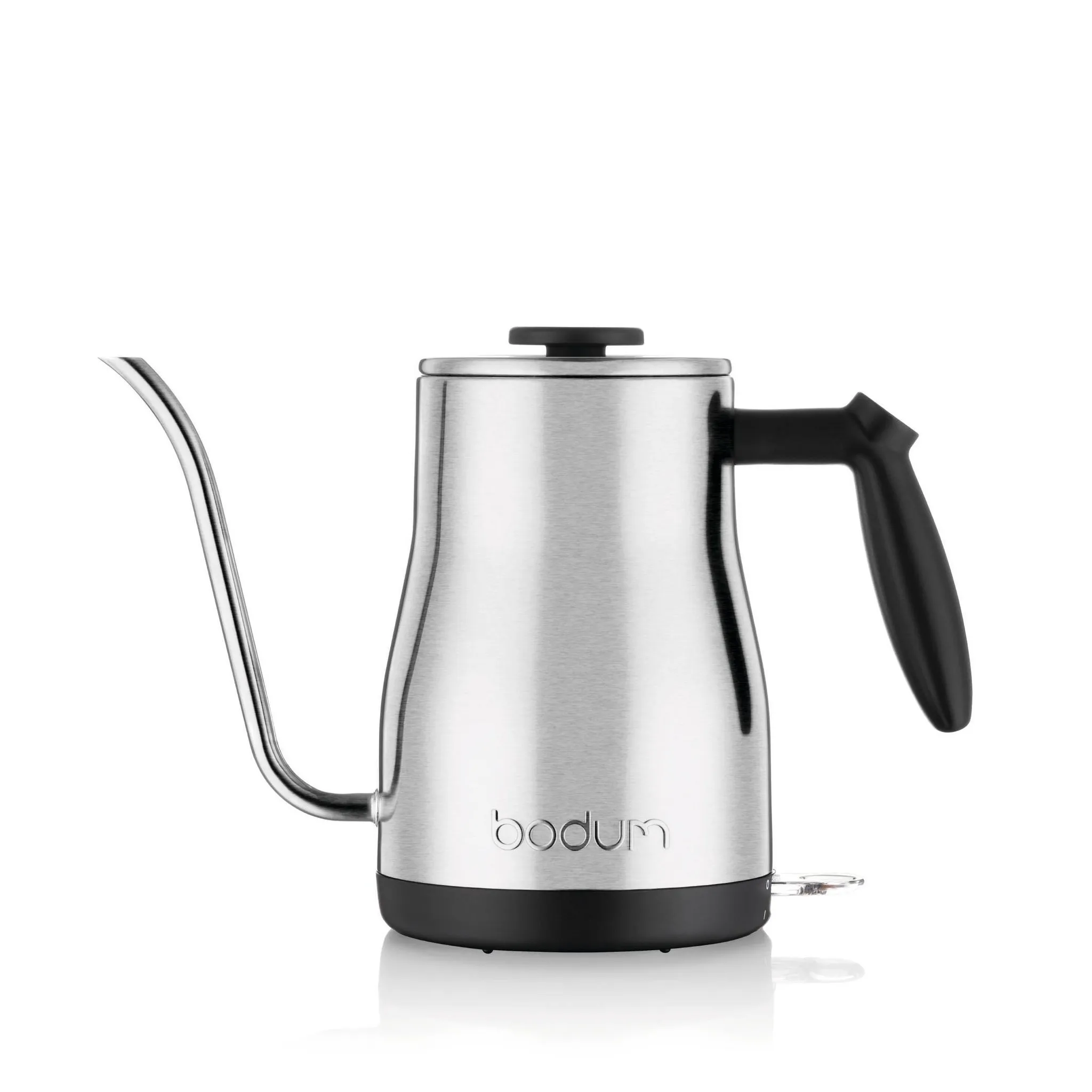 Bistro Goose Neck 34oz Electric Water Kettle Stainless Steel - Kaedas