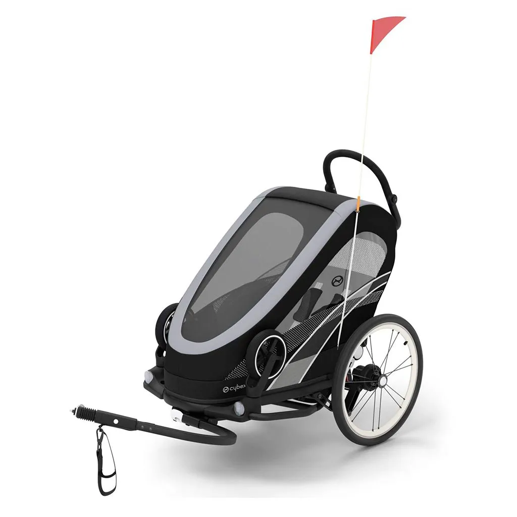 ZENO Bike Trailer - Black - Kaedas
