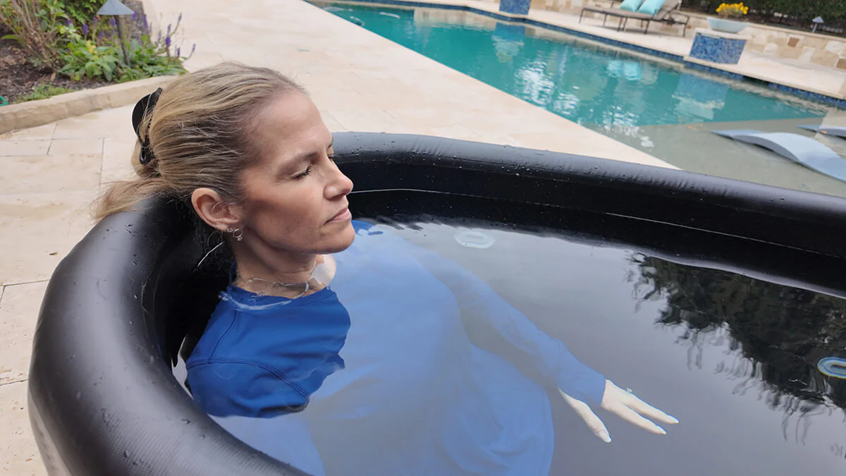 EZLIFE Inflatable Large Ice Bath - Kaedas