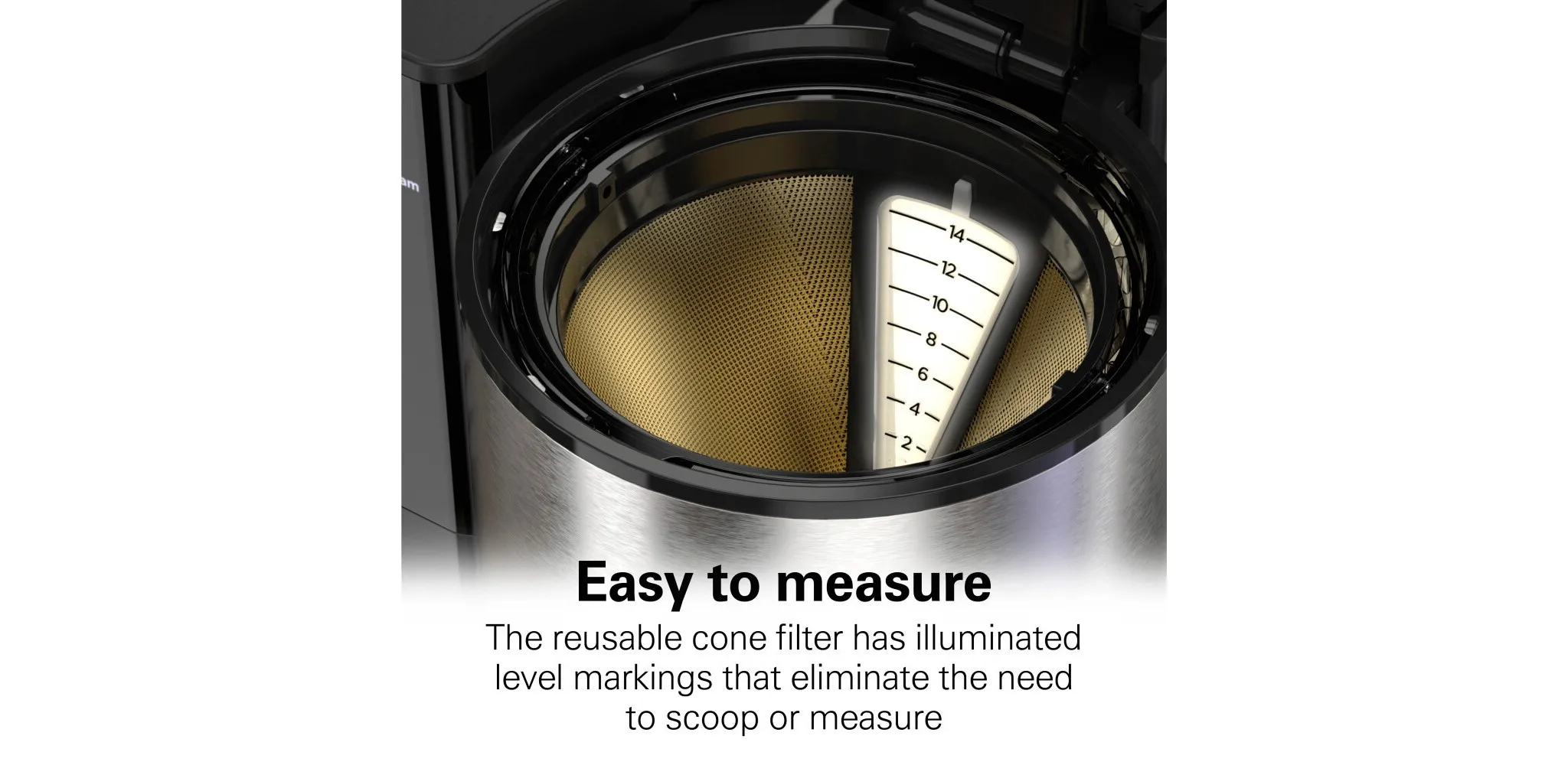 14 Cup Easy Measure Coffee Maker - Kaedas