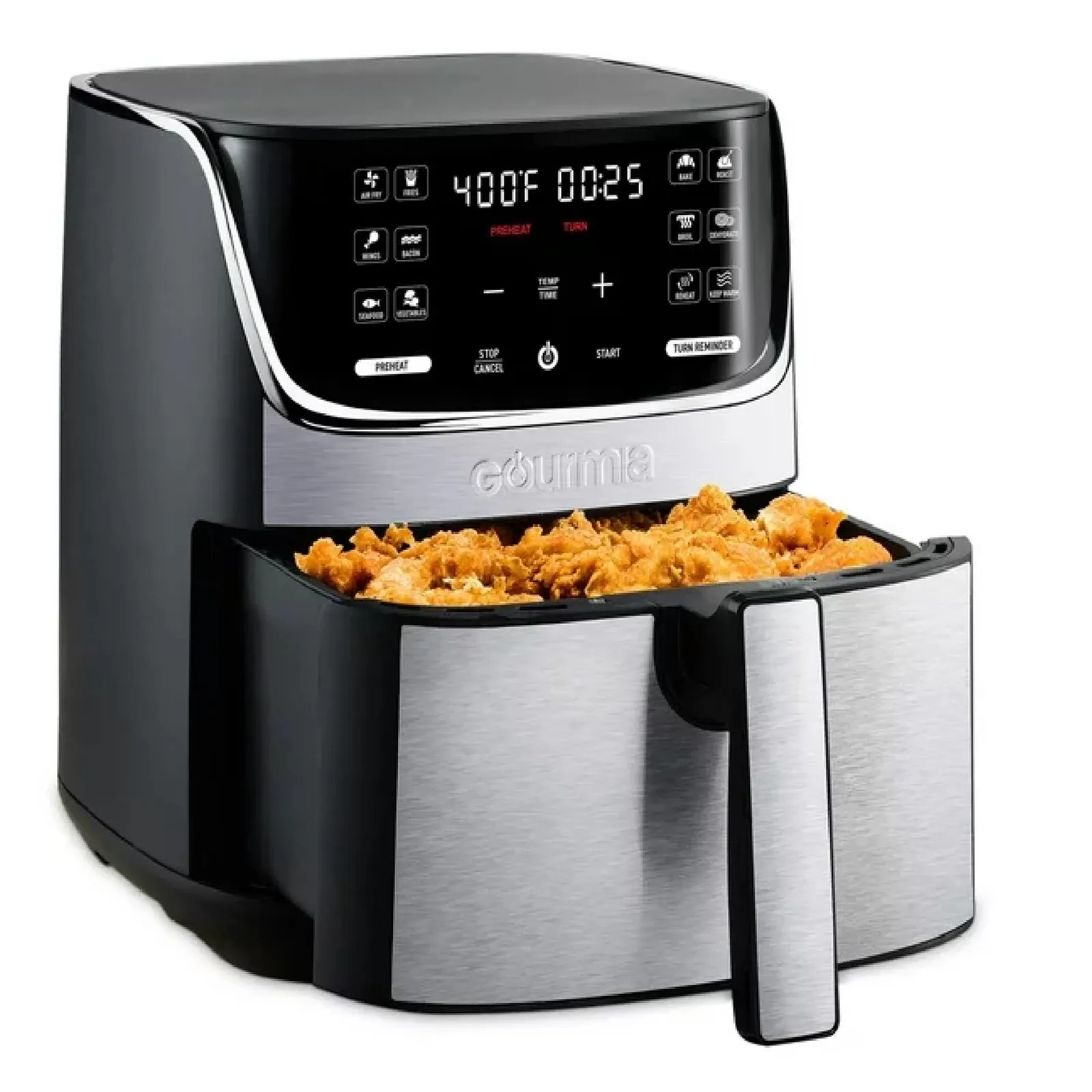 7-Quart Digital Air Fryer With 12 One-Touch Presets - Kaedas