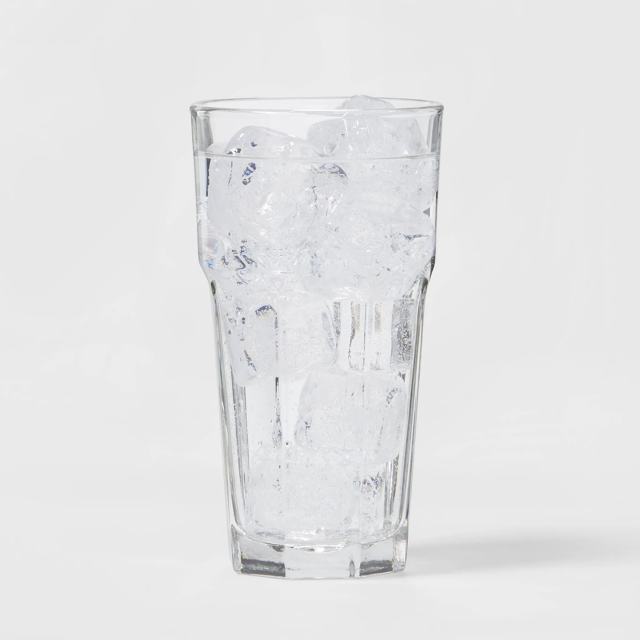 12pc Glass Tremont Tall and Short Faceted Tumbler Set - Threshold™: Drinking Glasses, Glassware, Dishwasher-Safe, BPA-Free - Kaedas