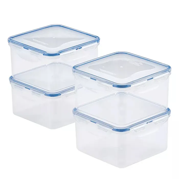 Easy Essentials Square 41-Oz. Food Storage Container, Set of 4 - Kaedas