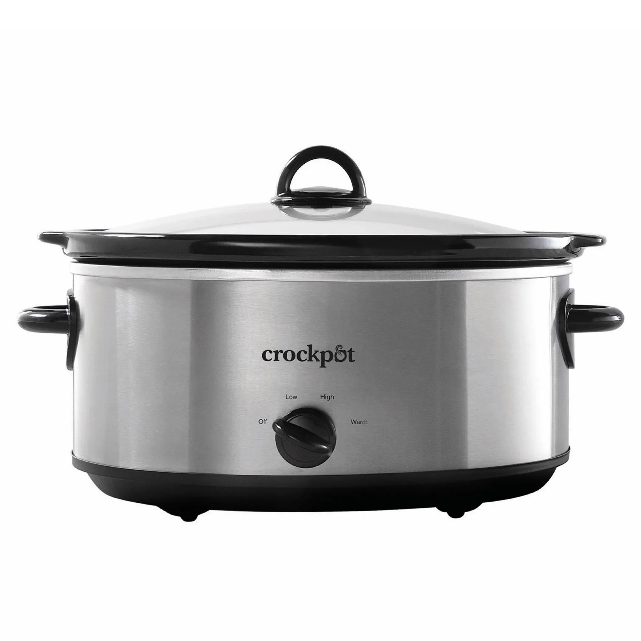 7qt Manual Slow Cooker - Stainless Steel - Kaedas