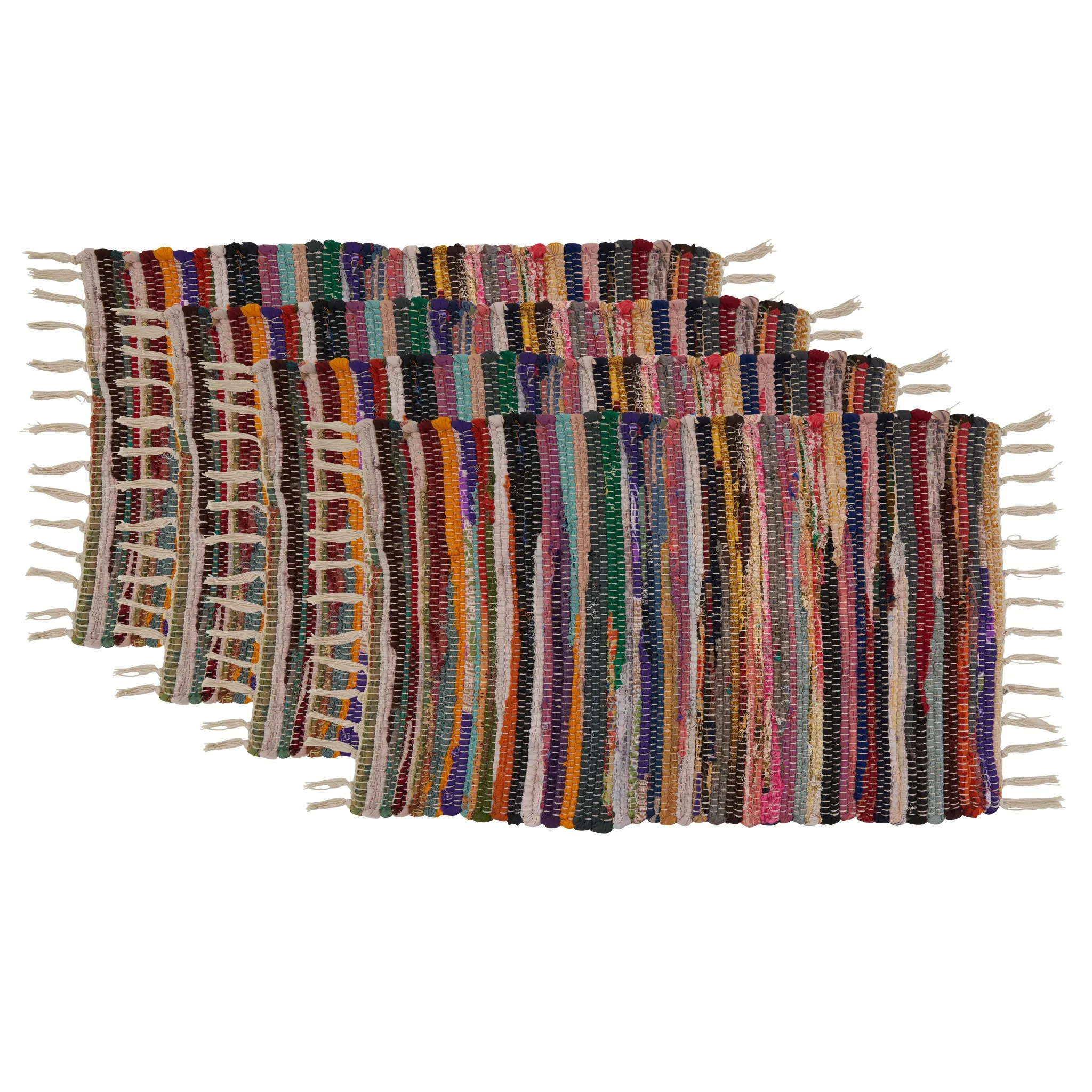 Multi-Colored Chindi Placemat, 14