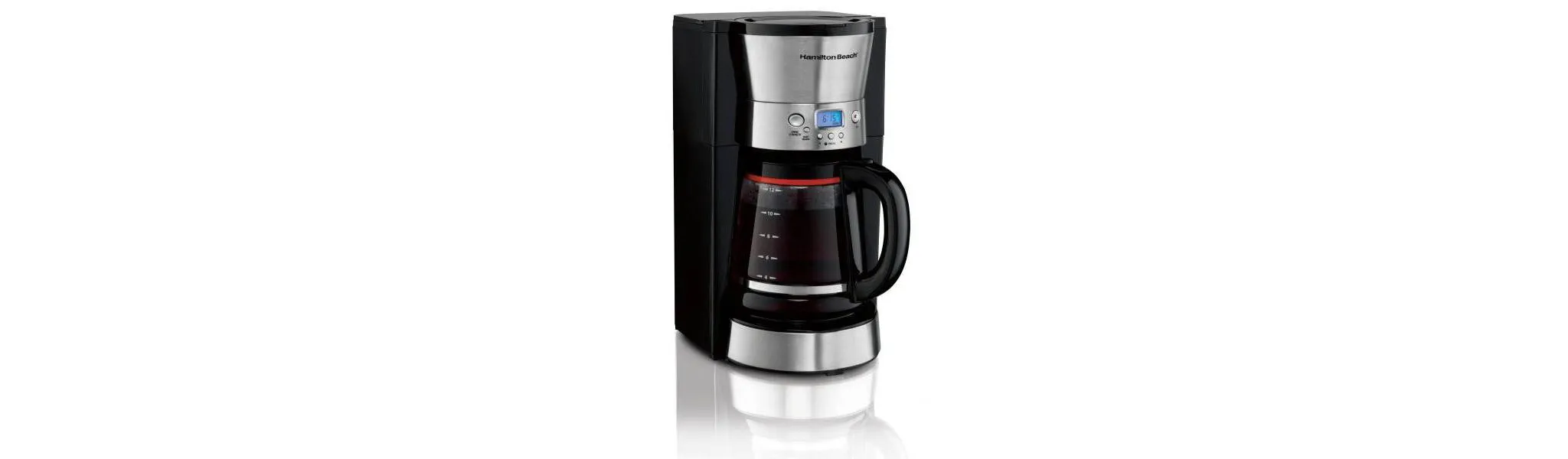 Hamilton Beach 12 Cup Drip Coffee Maker - Black - Kaedas