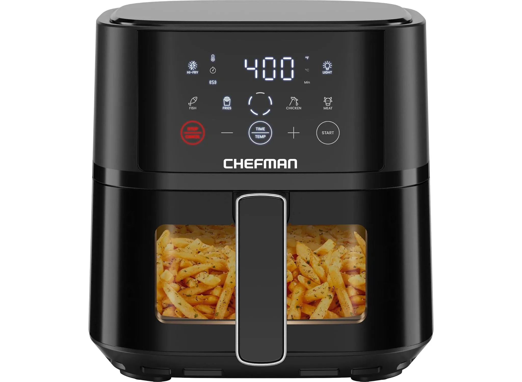 TurboFry Touch 4-Qt Easy-View Air Fryer - Black (See Description) - Kaedas