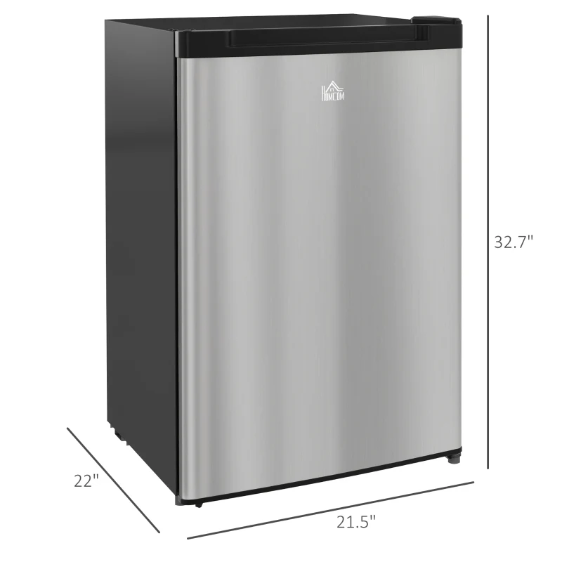 Upright Freezer, 3 Cu Ft Small Freezer with Reversible Single Door - Kaedas