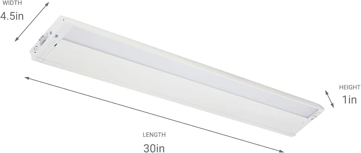 LED Under Cabinet Light - Textured White - Kaedas