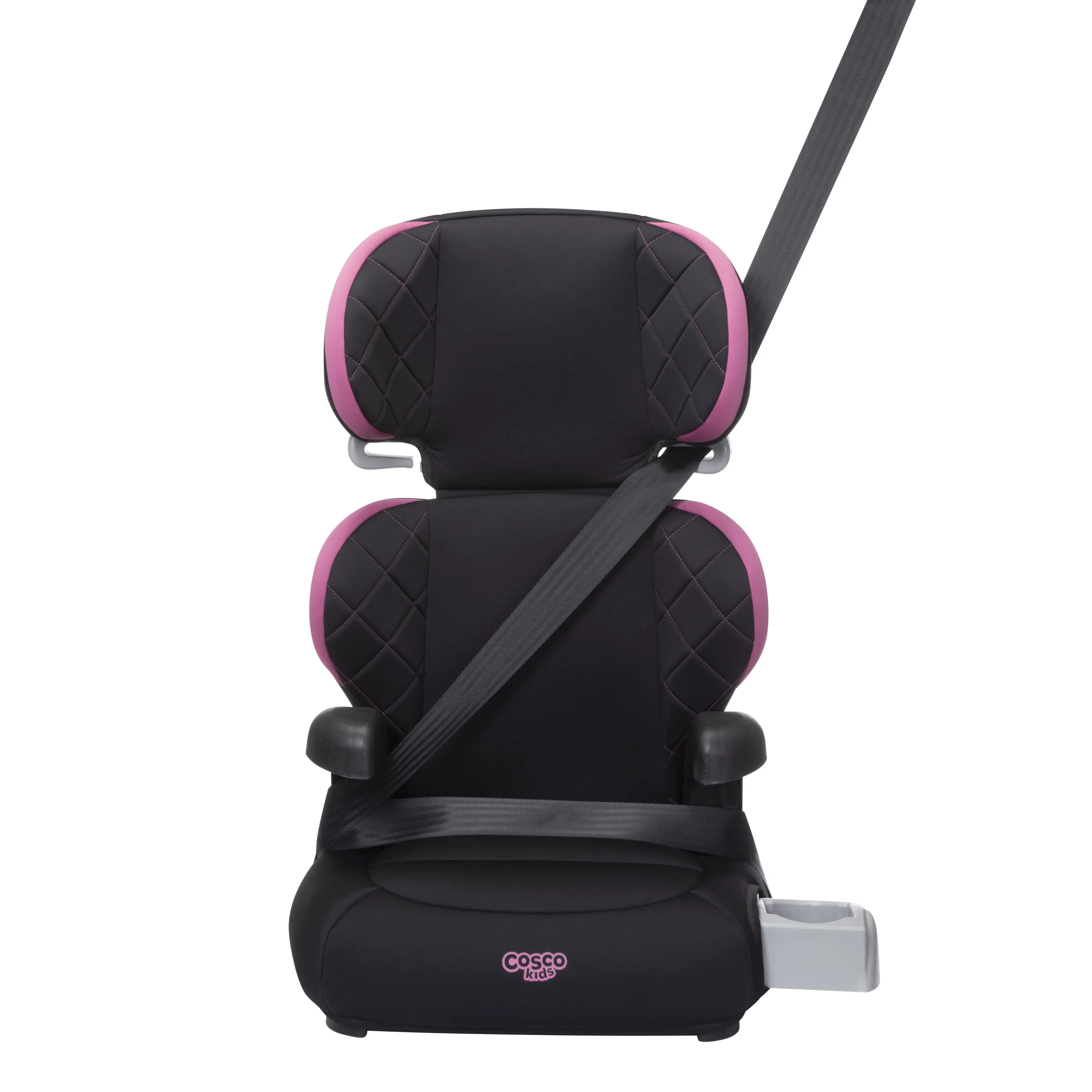 Belt-Positioning Booster Car Seat - Purple - Kaedas